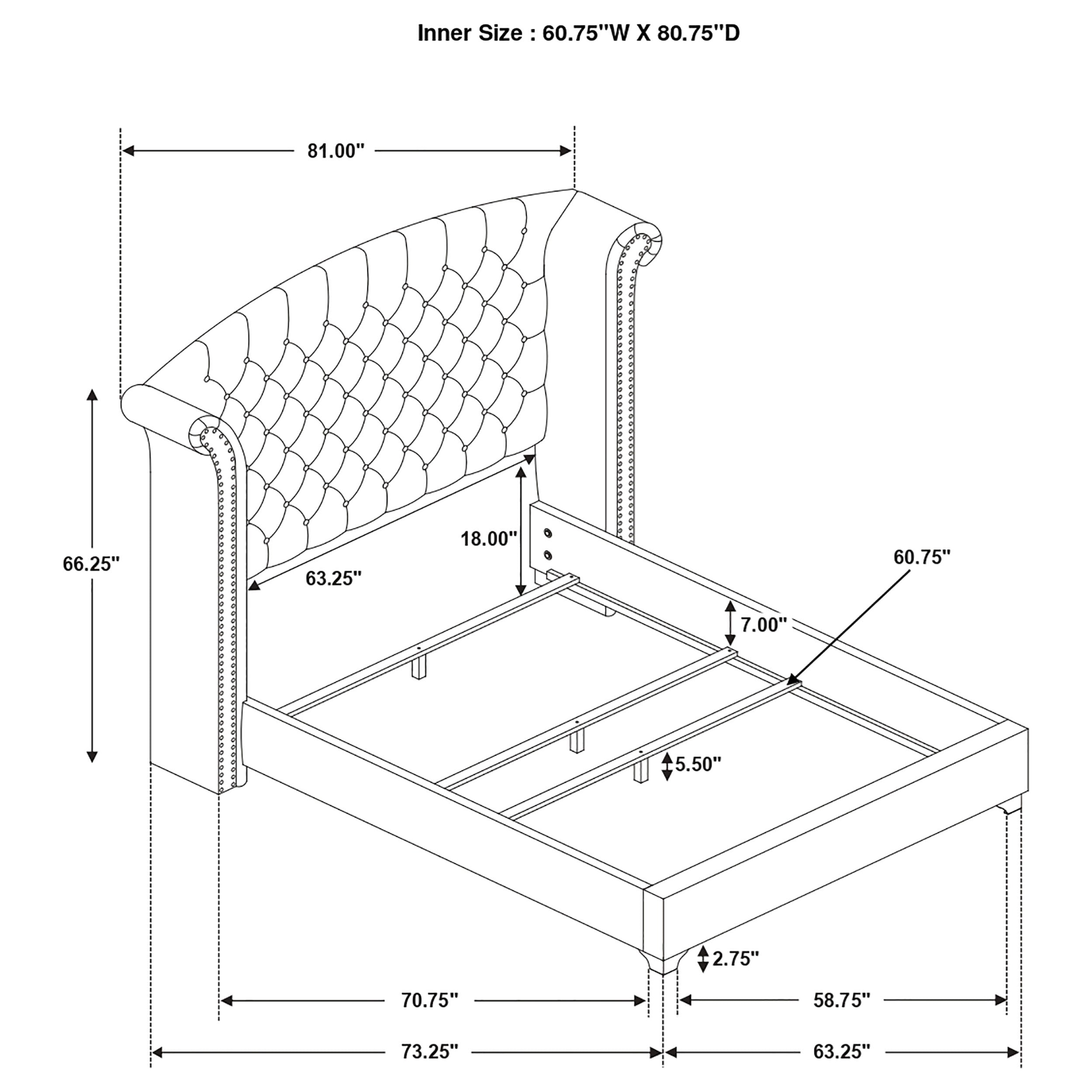 Melody Bedroom Set - Romeo & Juliet Furniture (Warren,MI)