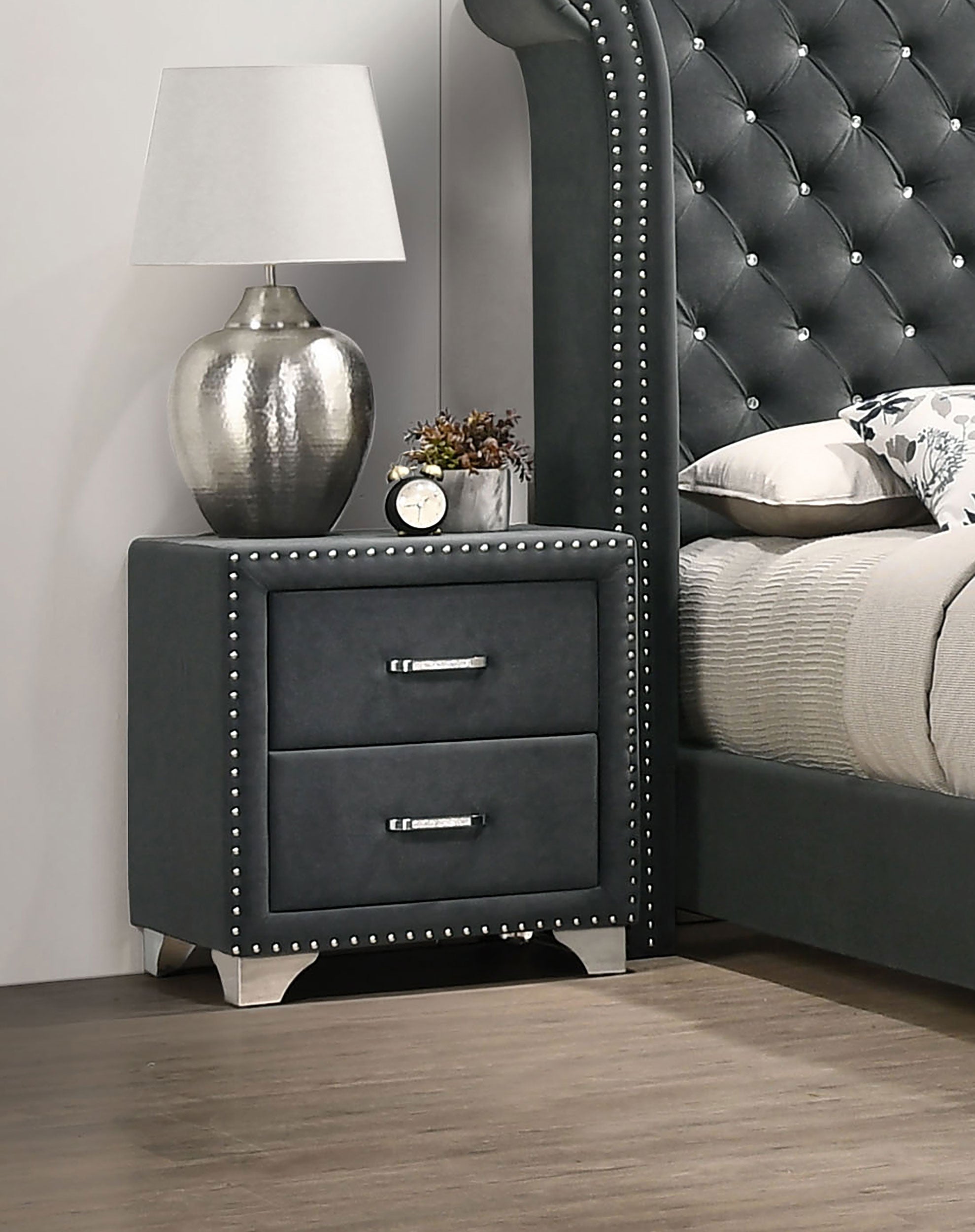 Melody Nightstand - Romeo & Juliet Furniture (Warren,MI)