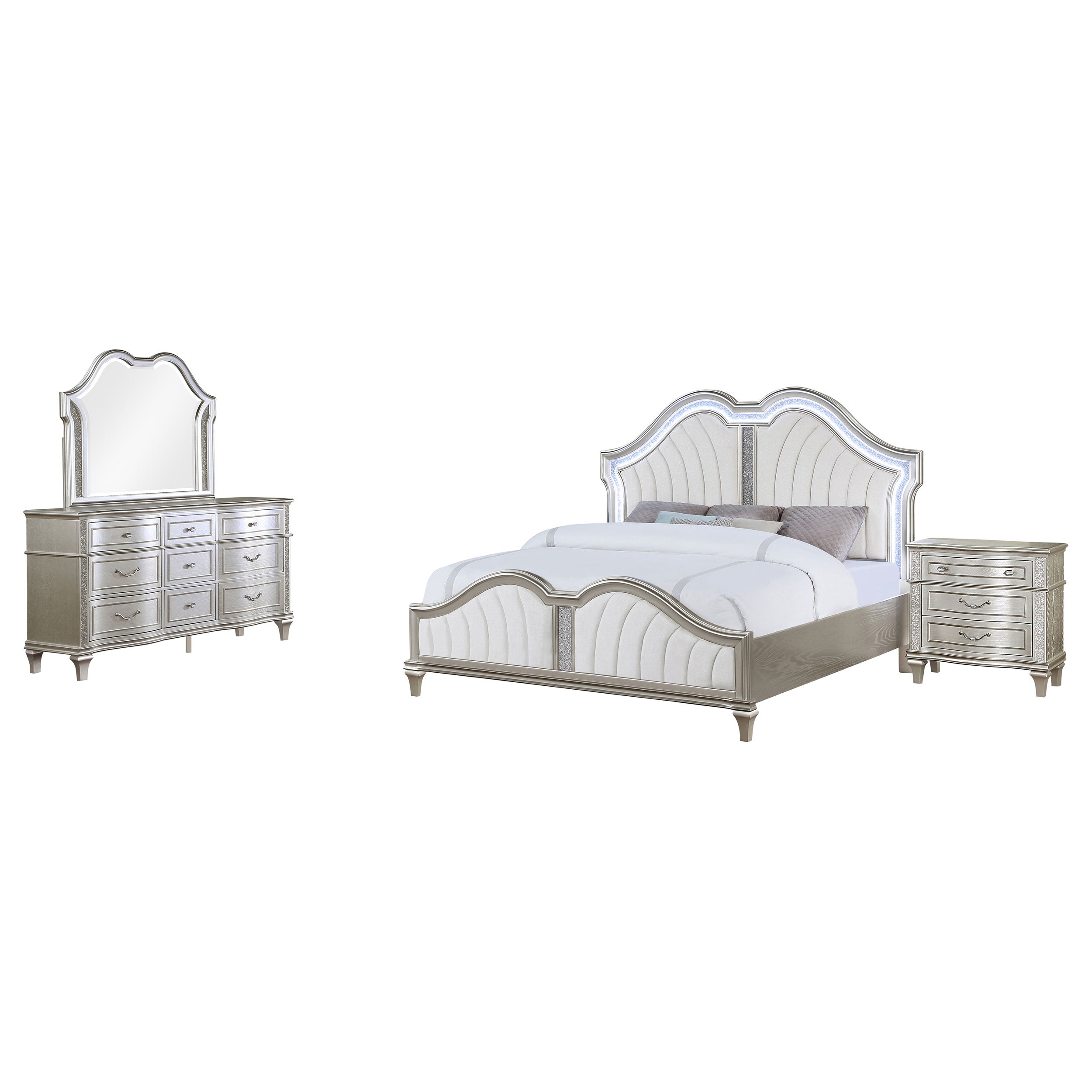 Evangeline Bedroom Set - Romeo & Juliet Furniture (Warren,MI)