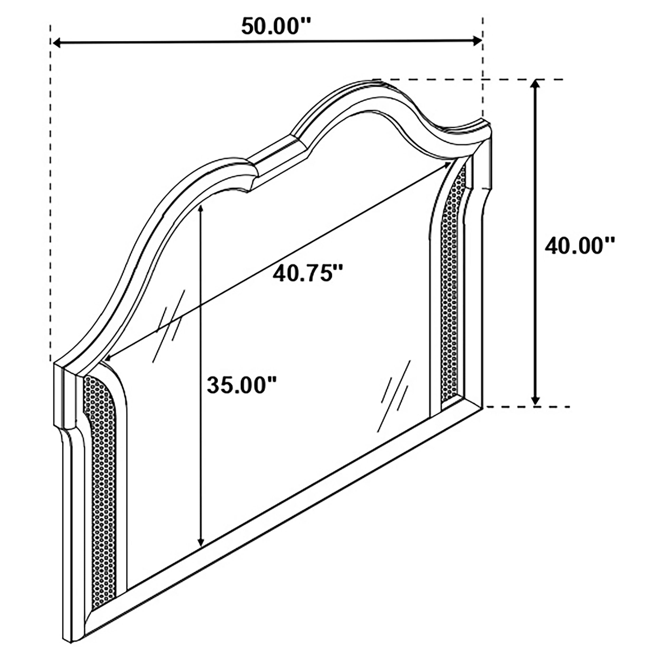 Evangeline Bedroom Set - Romeo & Juliet Furniture (Warren,MI)