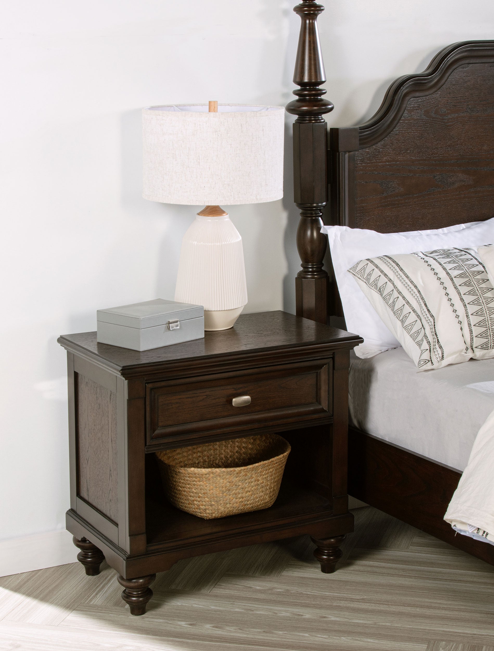 Andover Nightstand - Romeo & Juliet Furniture (Warren,MI)