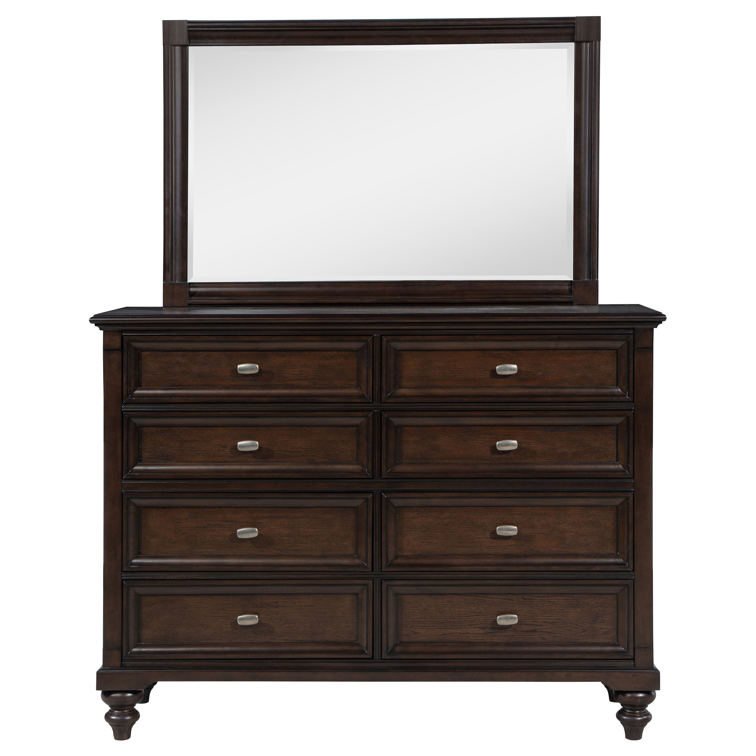 Andover Dresser with Mirror - Romeo & Juliet Furniture (Warren,MI)