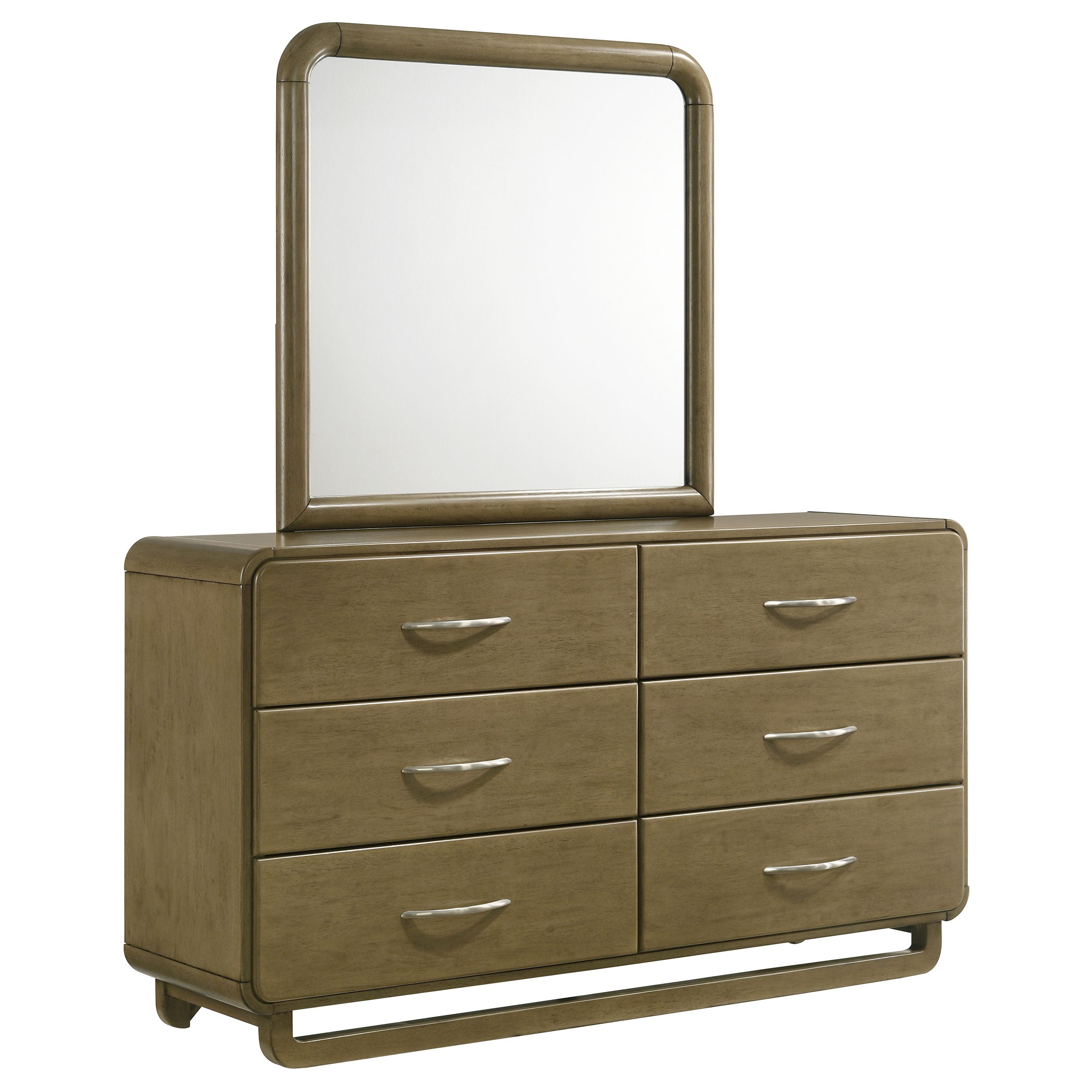 Amsbury Dresser with Mirror - Romeo & Juliet Furniture (Warren,MI)