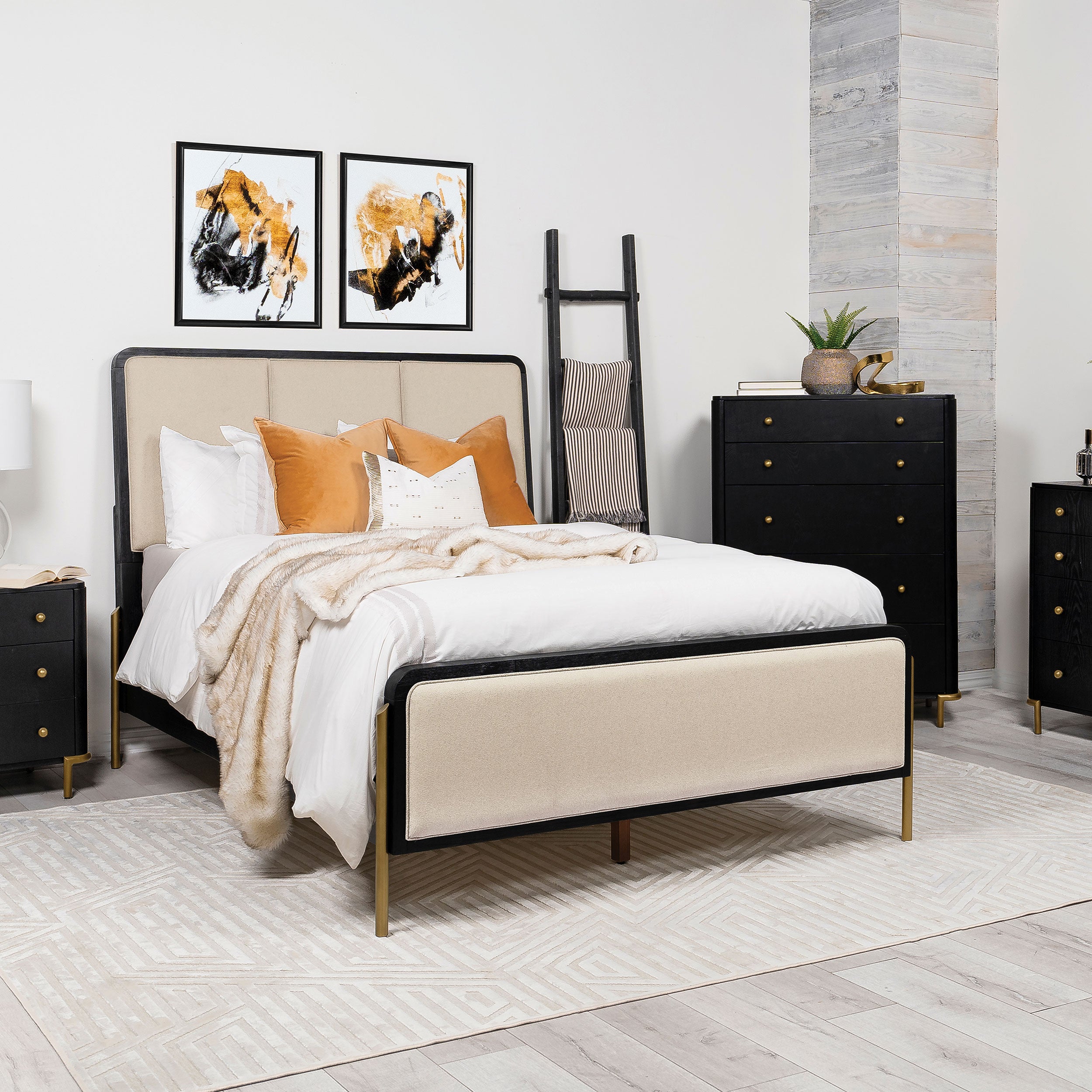 Arini Panel Bed - Romeo & Juliet Furniture (Warren,MI)