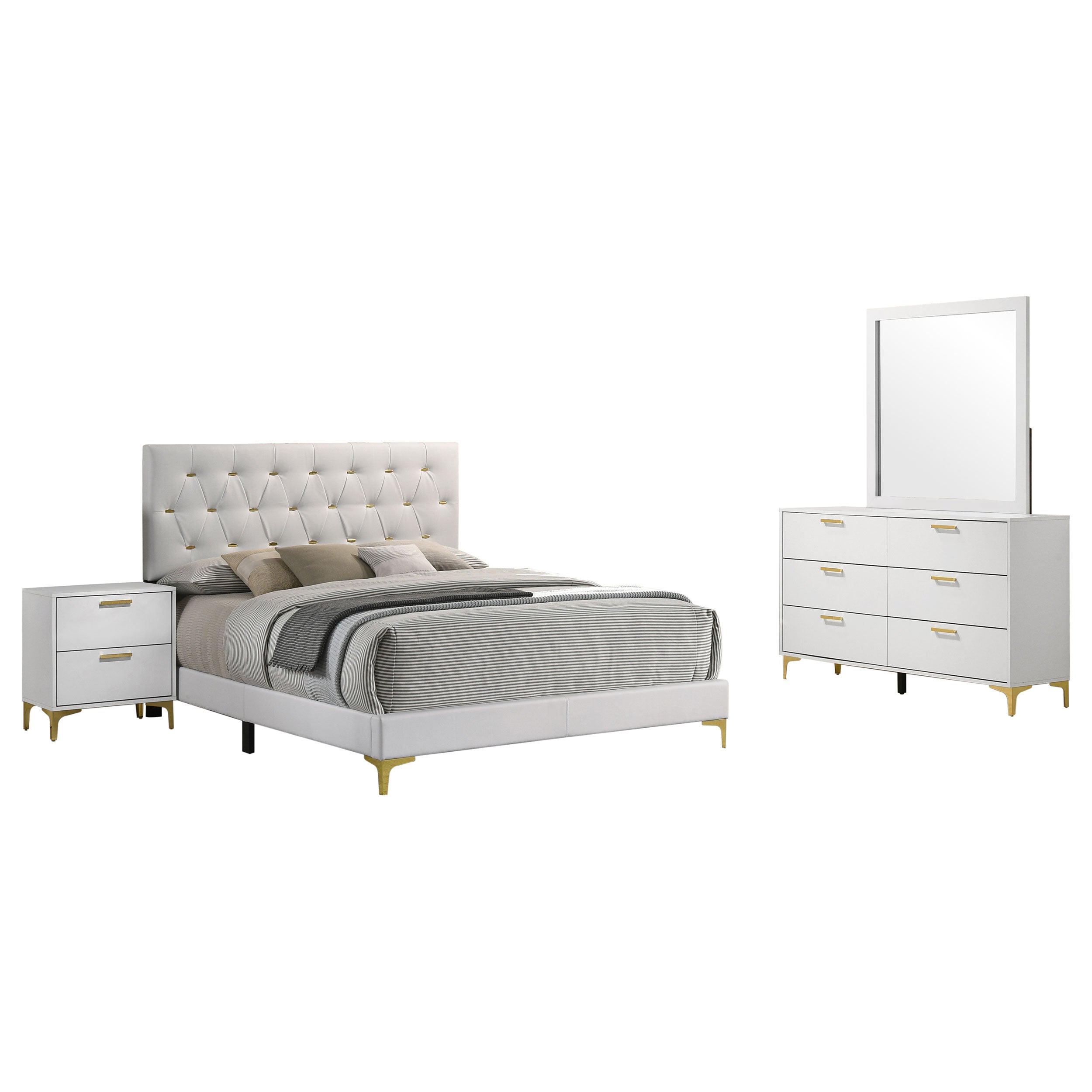 Kendall Bedroom Set - Romeo & Juliet Furniture (Warren,MI)