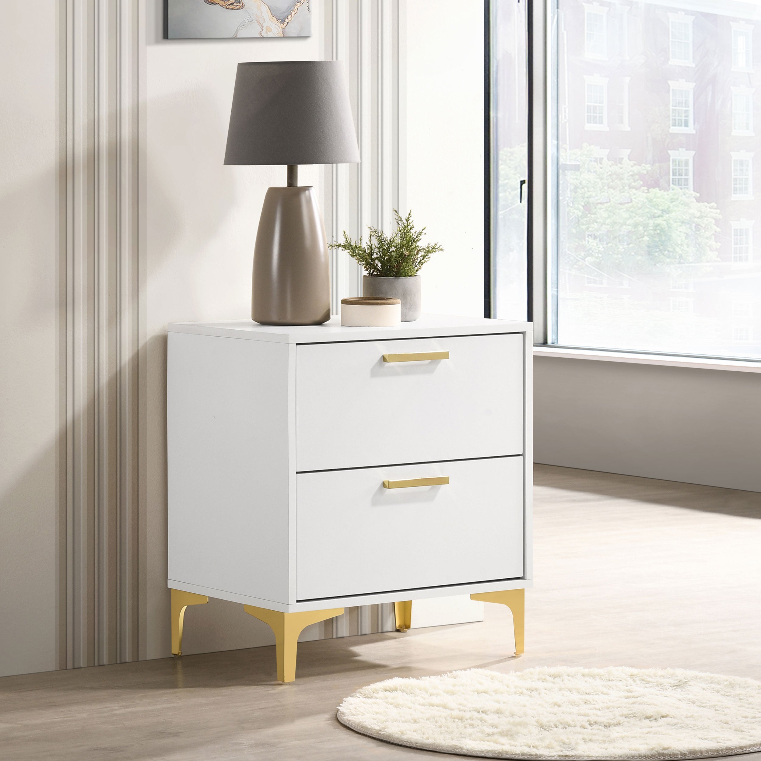 Kendall Nightstand - Romeo & Juliet Furniture (Warren,MI)