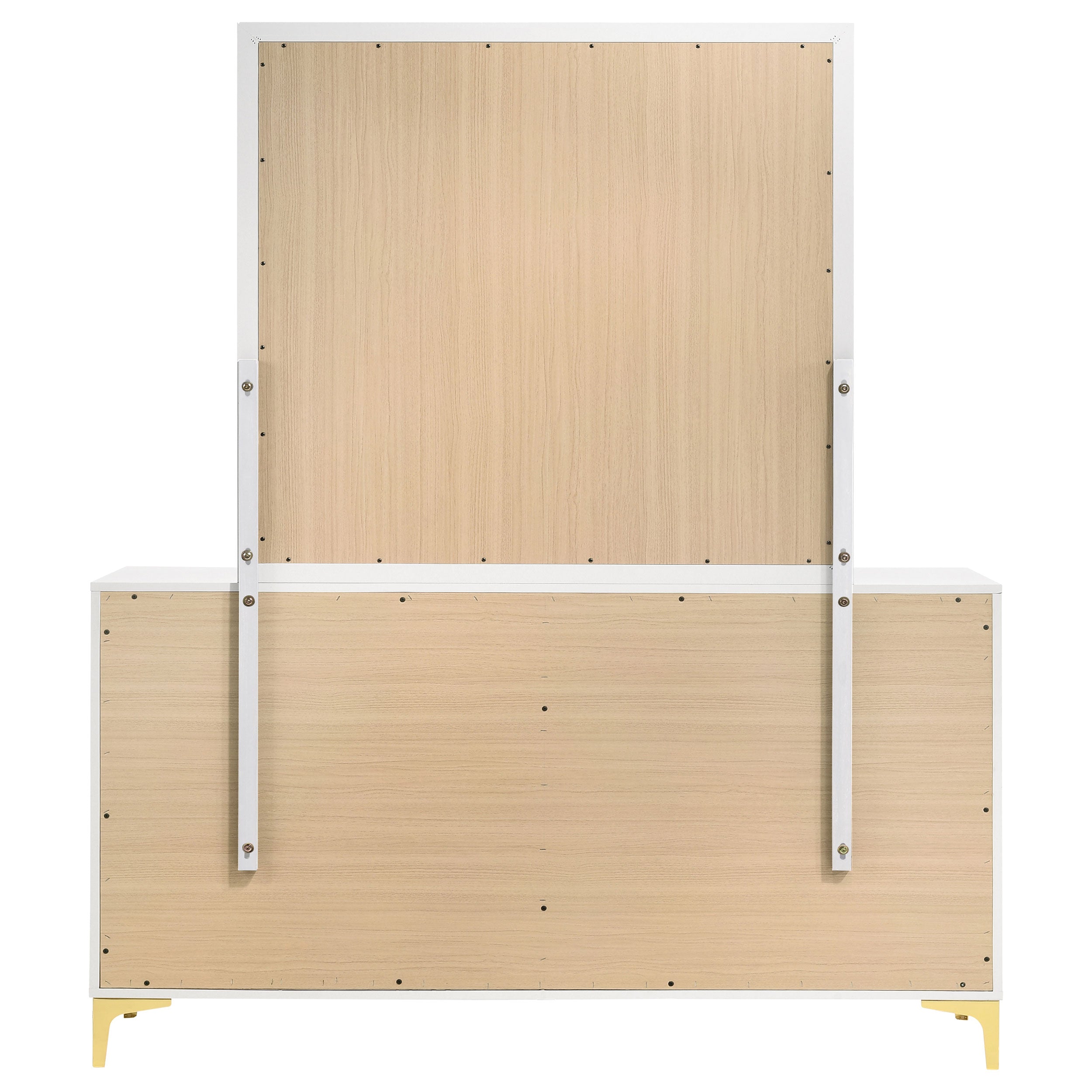 Kendall Dresser with Mirror - Romeo & Juliet Furniture (Warren,MI)