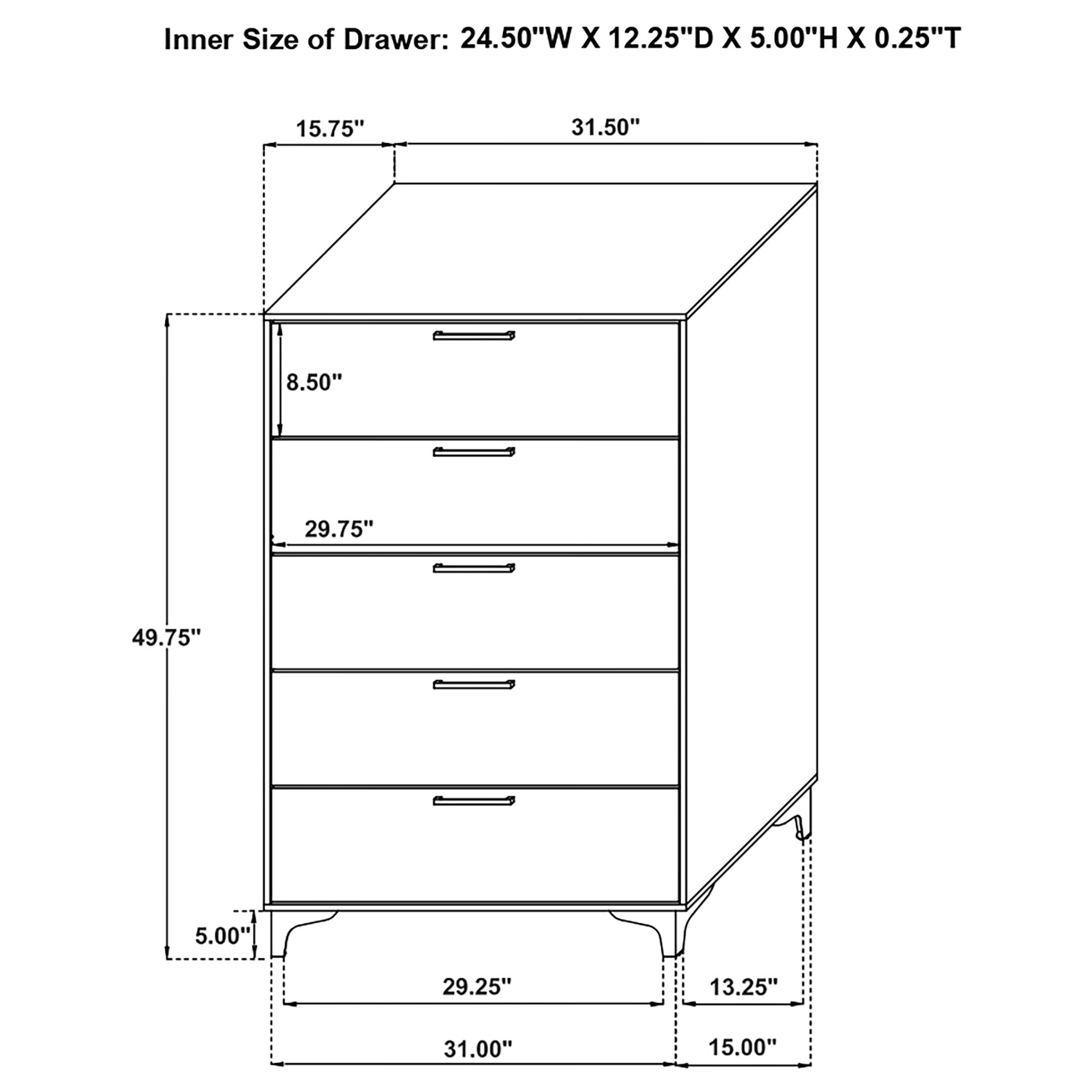 Kendall Chest of Drawers
