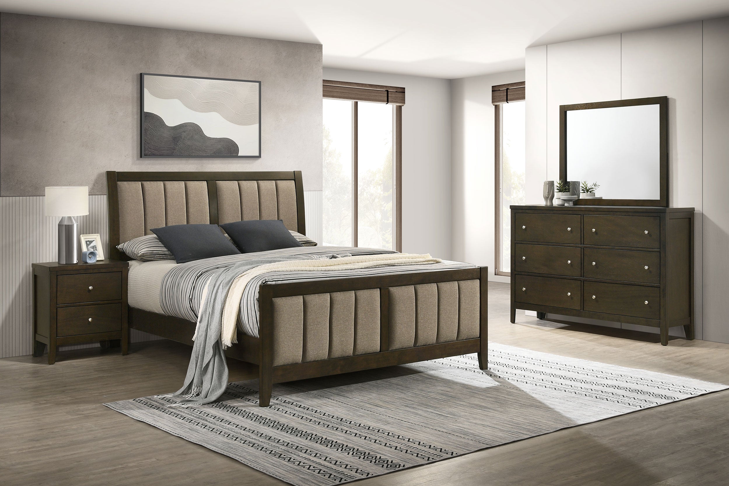Wilkes Bedroom Set - Romeo & Juliet Furniture (Warren,MI)