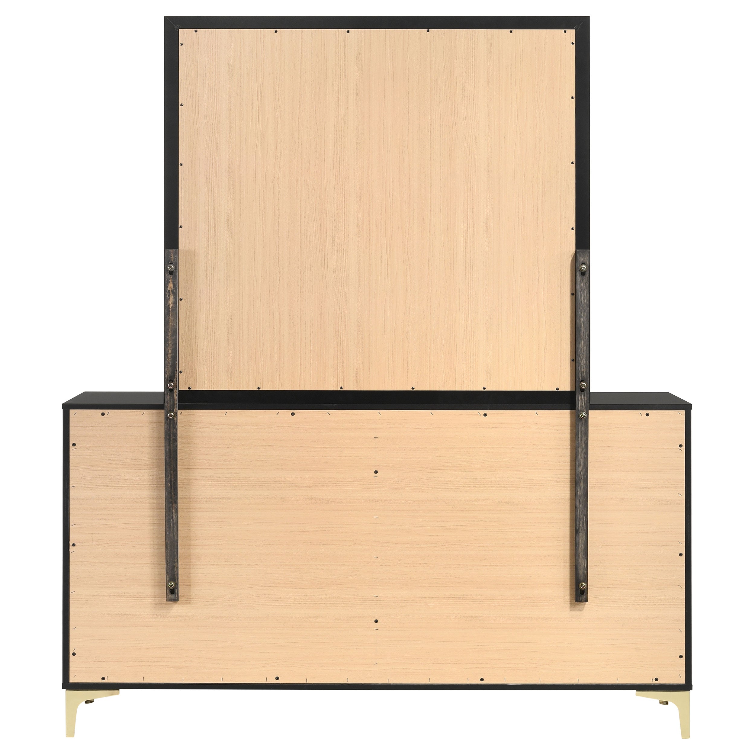 Kendall Dresser with Mirror - Romeo & Juliet Furniture (Warren,MI)