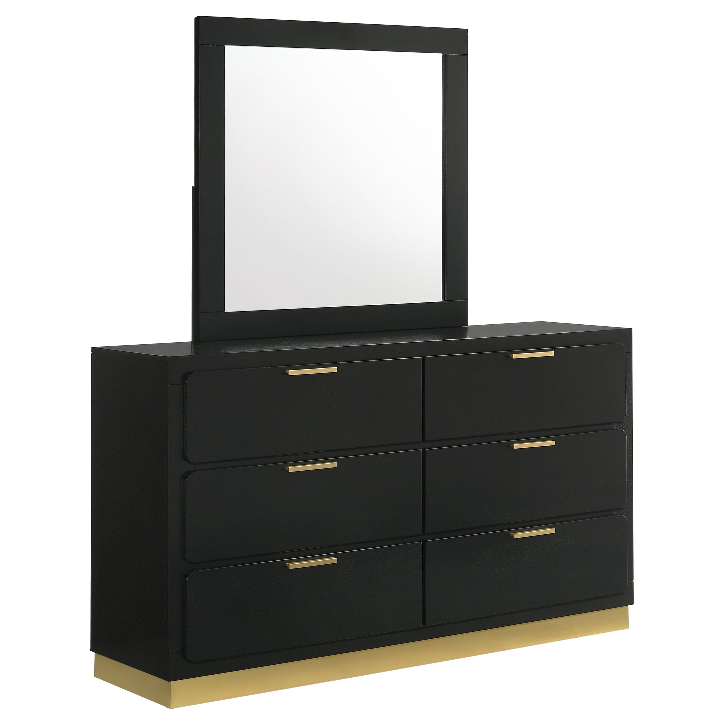 Caraway Dresser with Mirror - Romeo & Juliet Furniture (Warren,MI)