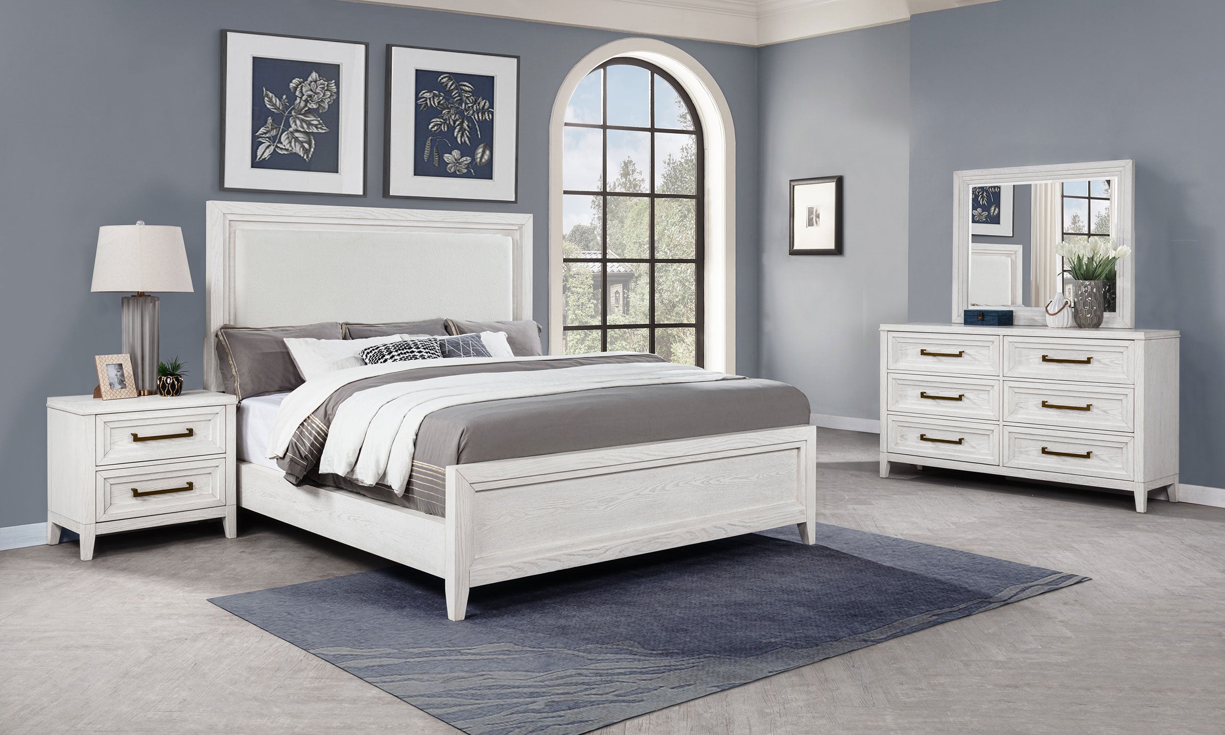 Marielle Bedroom Set - Romeo & Juliet Furniture (Warren,MI)