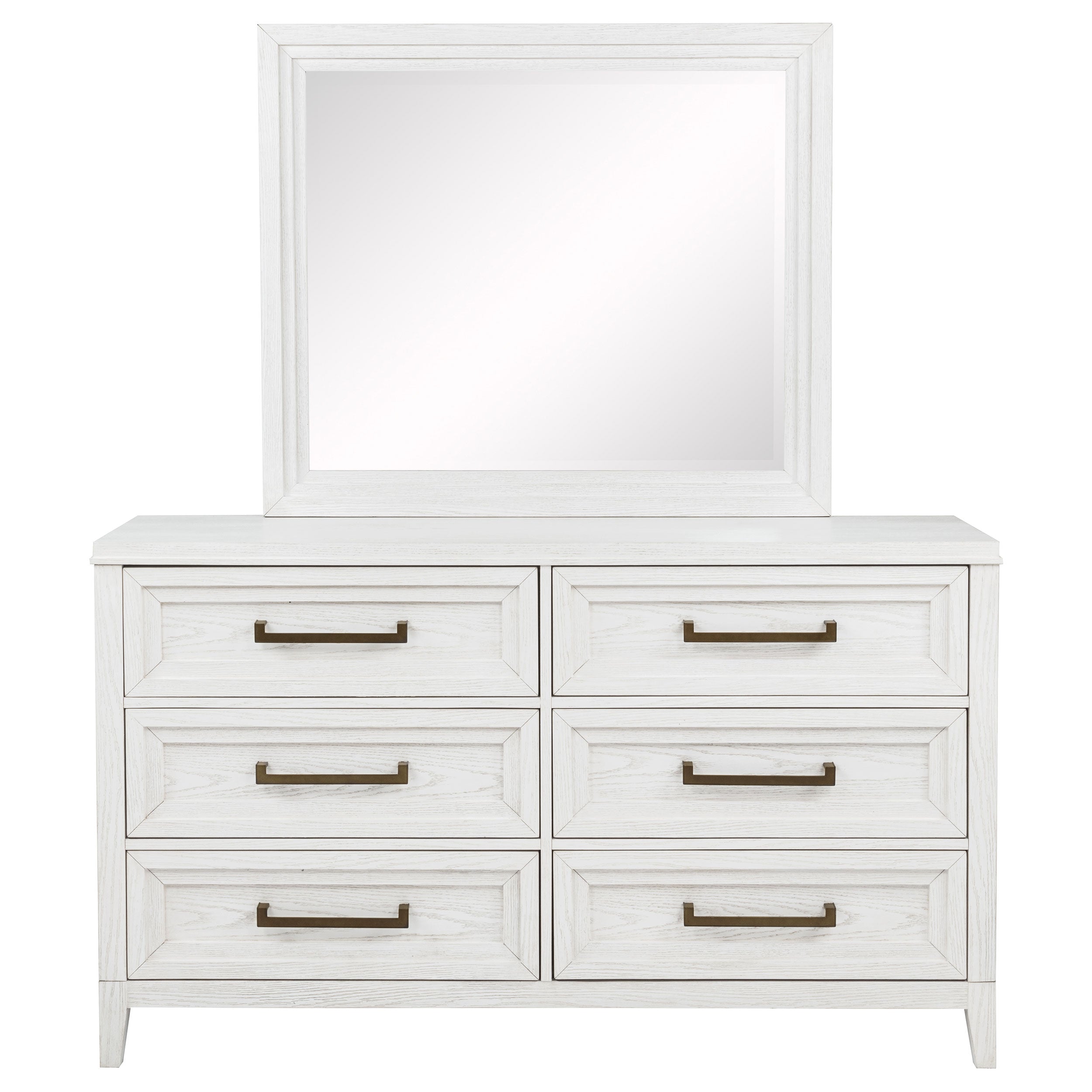 Marielle Dresser with Mirror - Romeo & Juliet Furniture (Warren,MI)