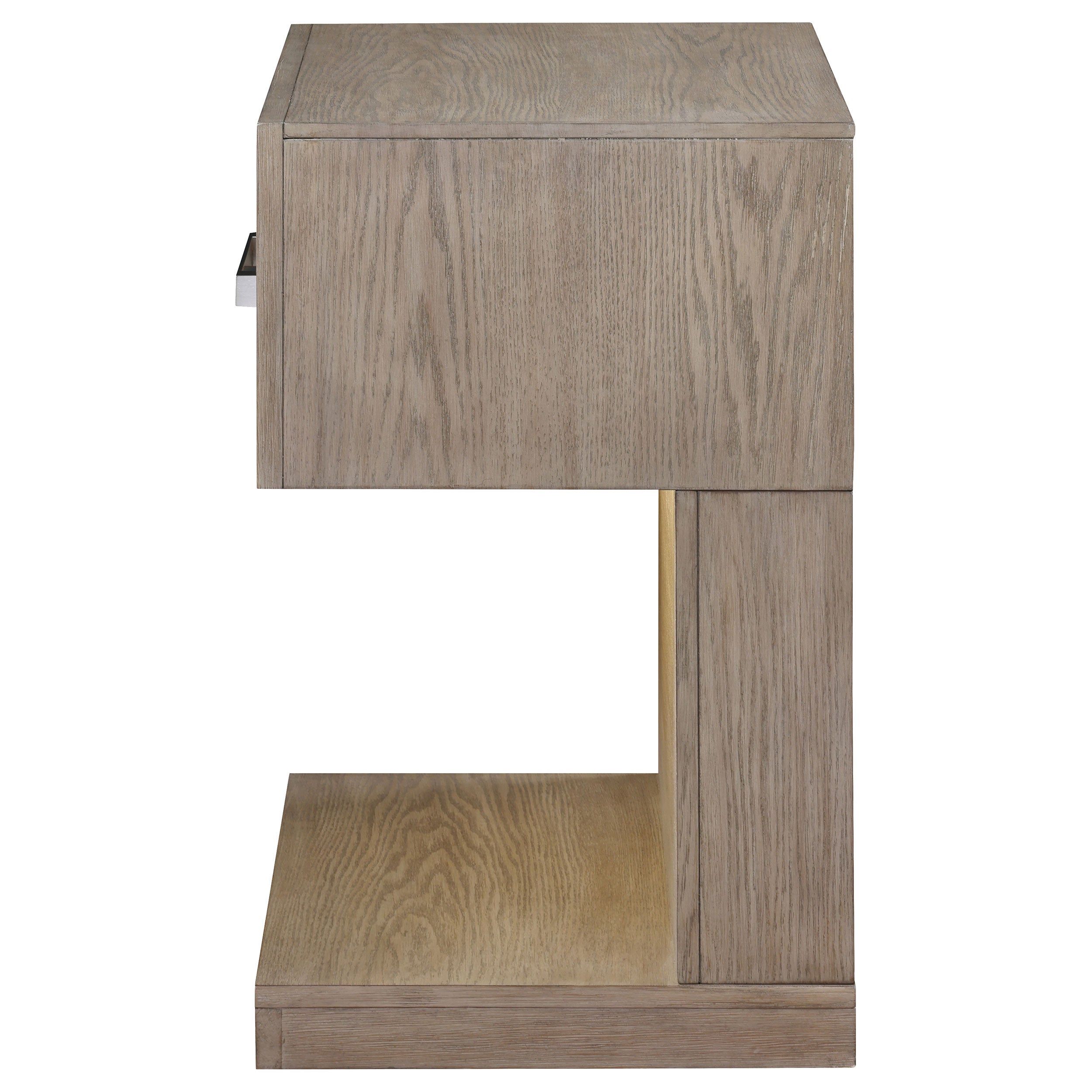 Kenora Nightstand with LED Lighting - Romeo & Juliet Furniture (Warren,MI)