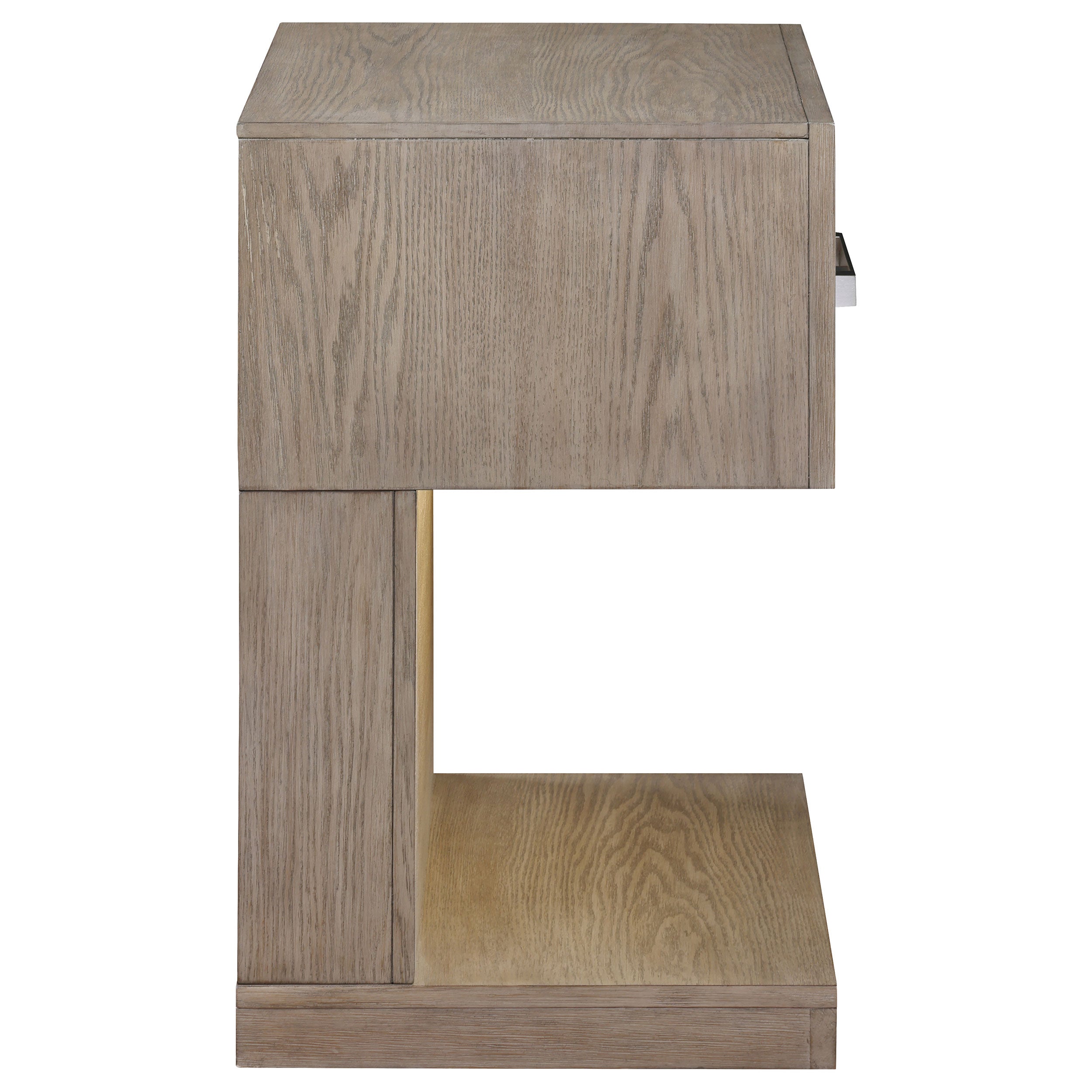 Kenora Nightstand with LED Lighting - Romeo & Juliet Furniture (Warren,MI)