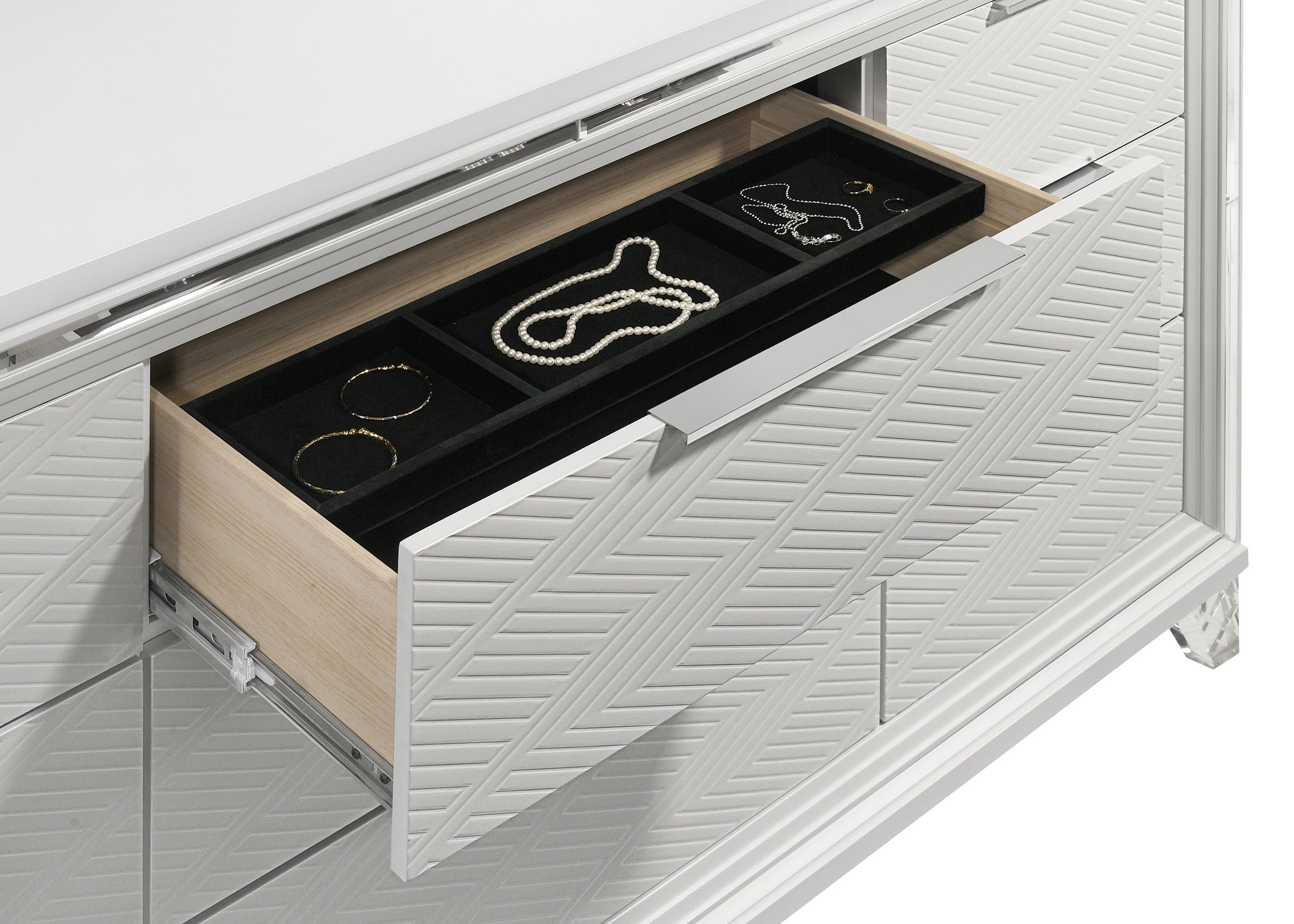 Marmore Dresser - Romeo & Juliet Furniture (Warren,MI)