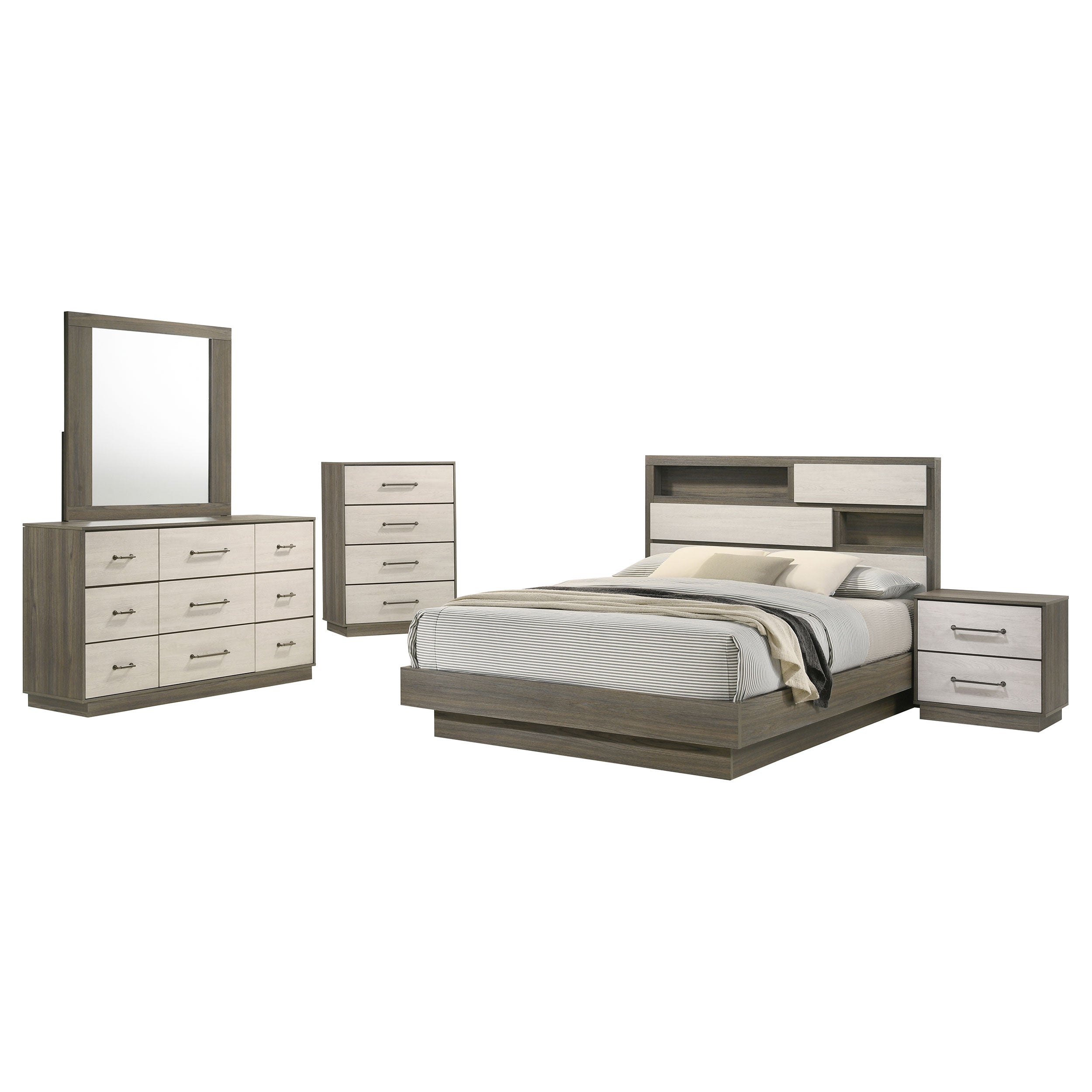 Fenwick Bedroom Set - Romeo & Juliet Furniture (Warren,MI)