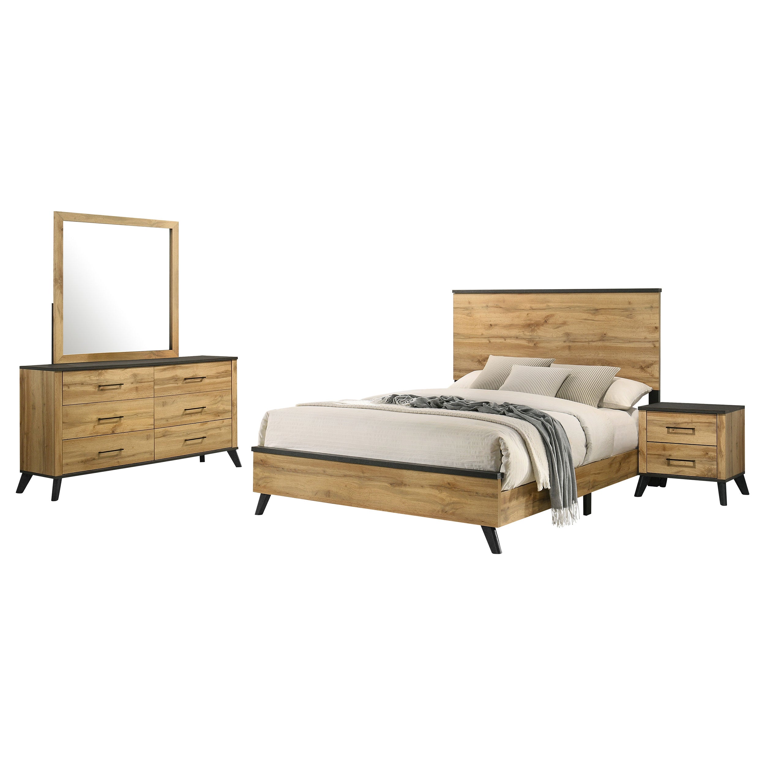 Kaywood Bedroom Set - Romeo & Juliet Furniture (Warren,MI)