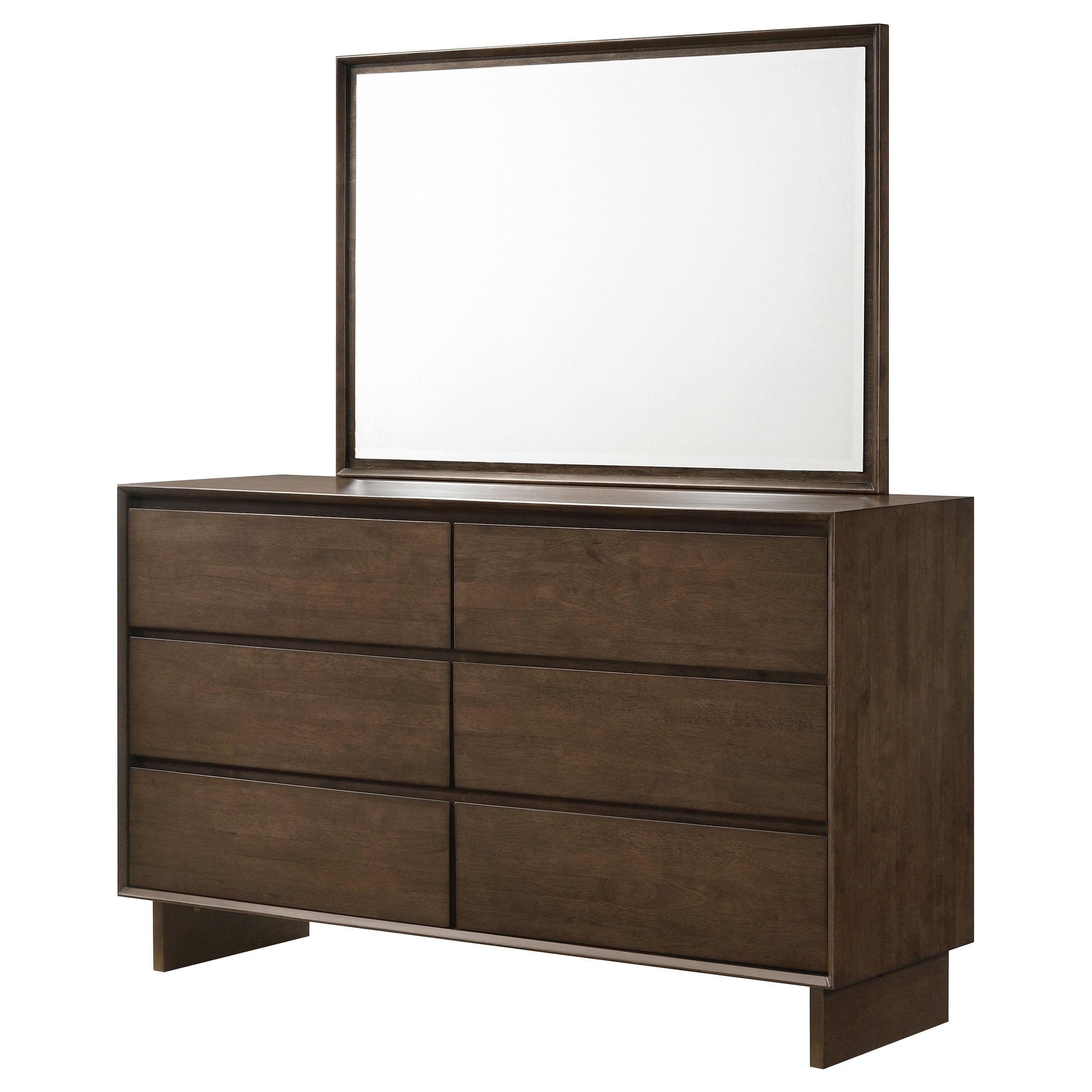 Glenwood Dresser with Mirror - Romeo & Juliet Furniture (Warren,MI)