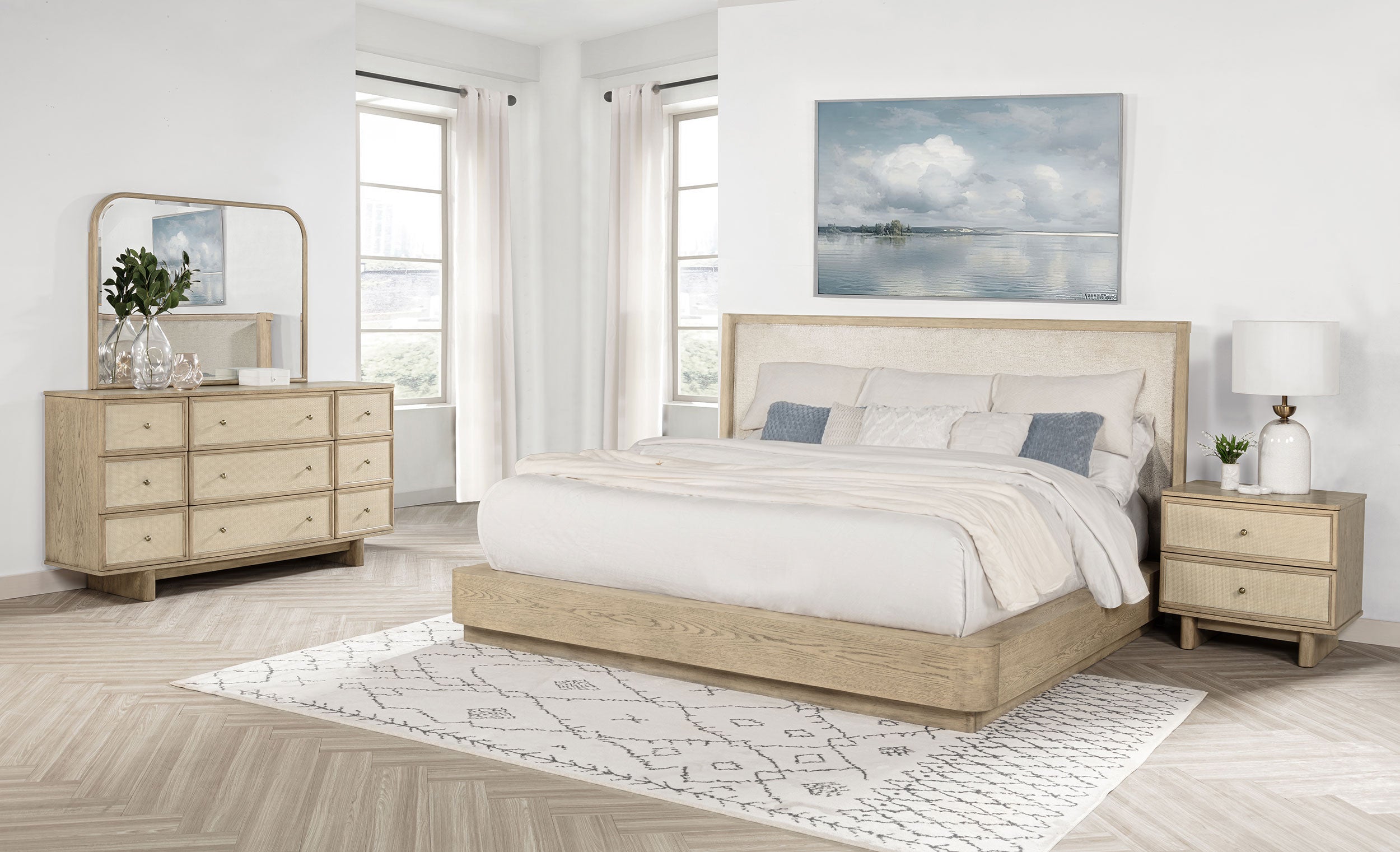 Kailani Bedroom Set - Romeo & Juliet Furniture (Warren,MI)