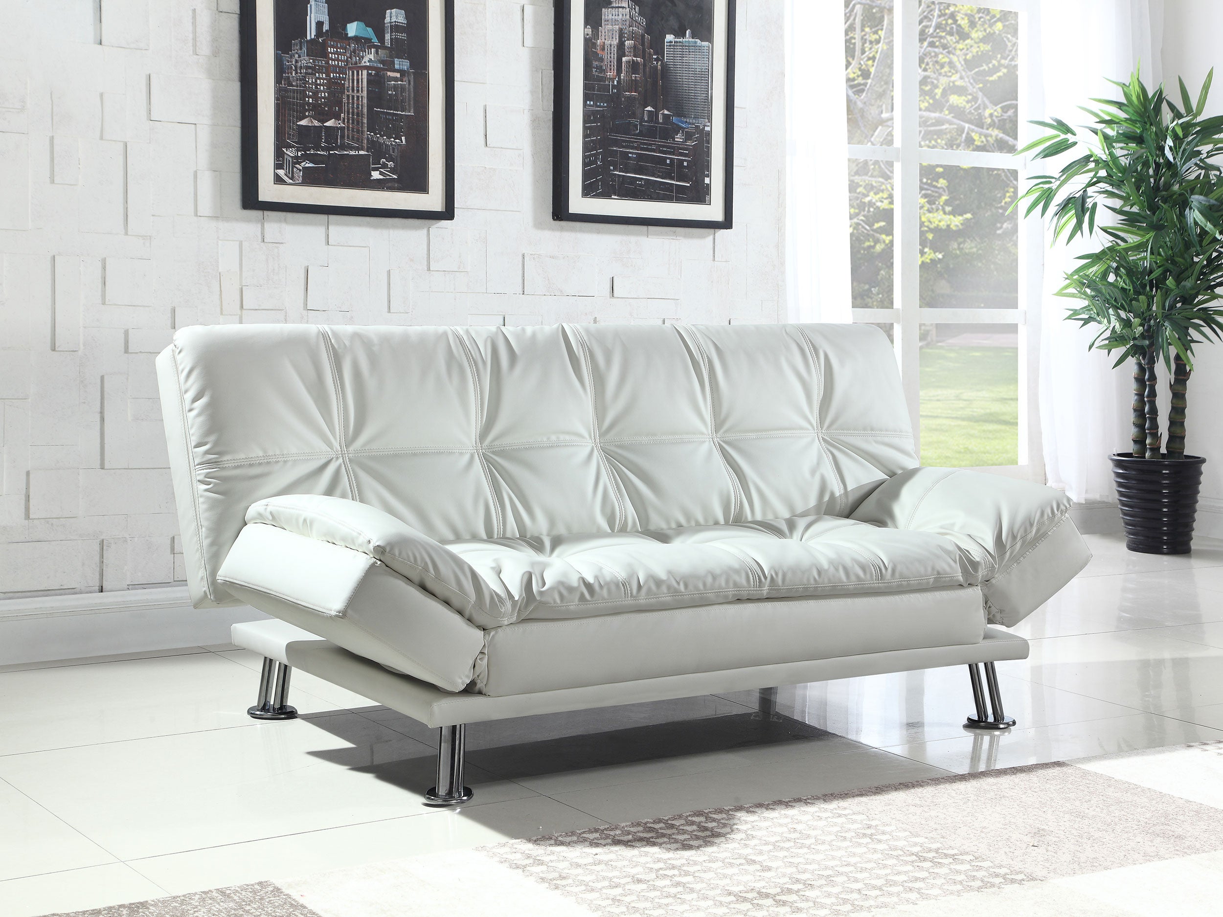 Dilleston Convertible Sofa Bed - Romeo & Juliet Furniture (Warren,MI)