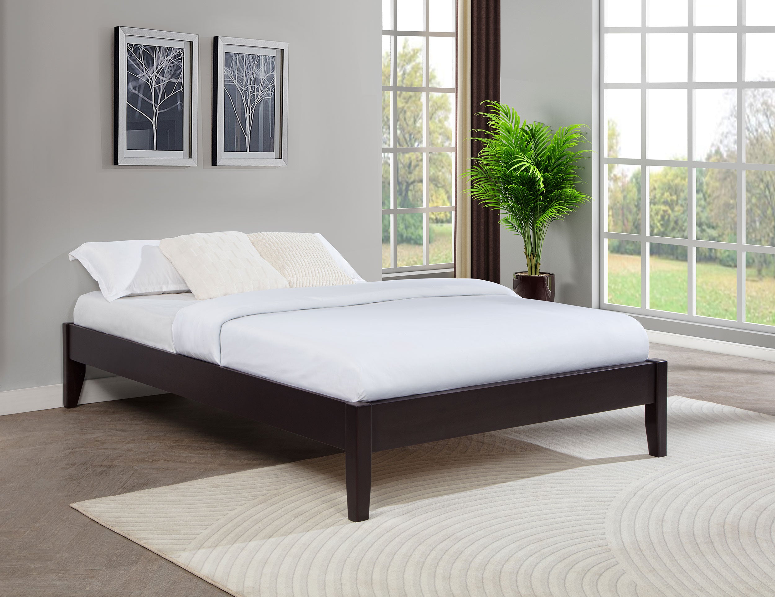 Hounslow Platform Bed Base - Romeo & Juliet Furniture (Warren,MI)