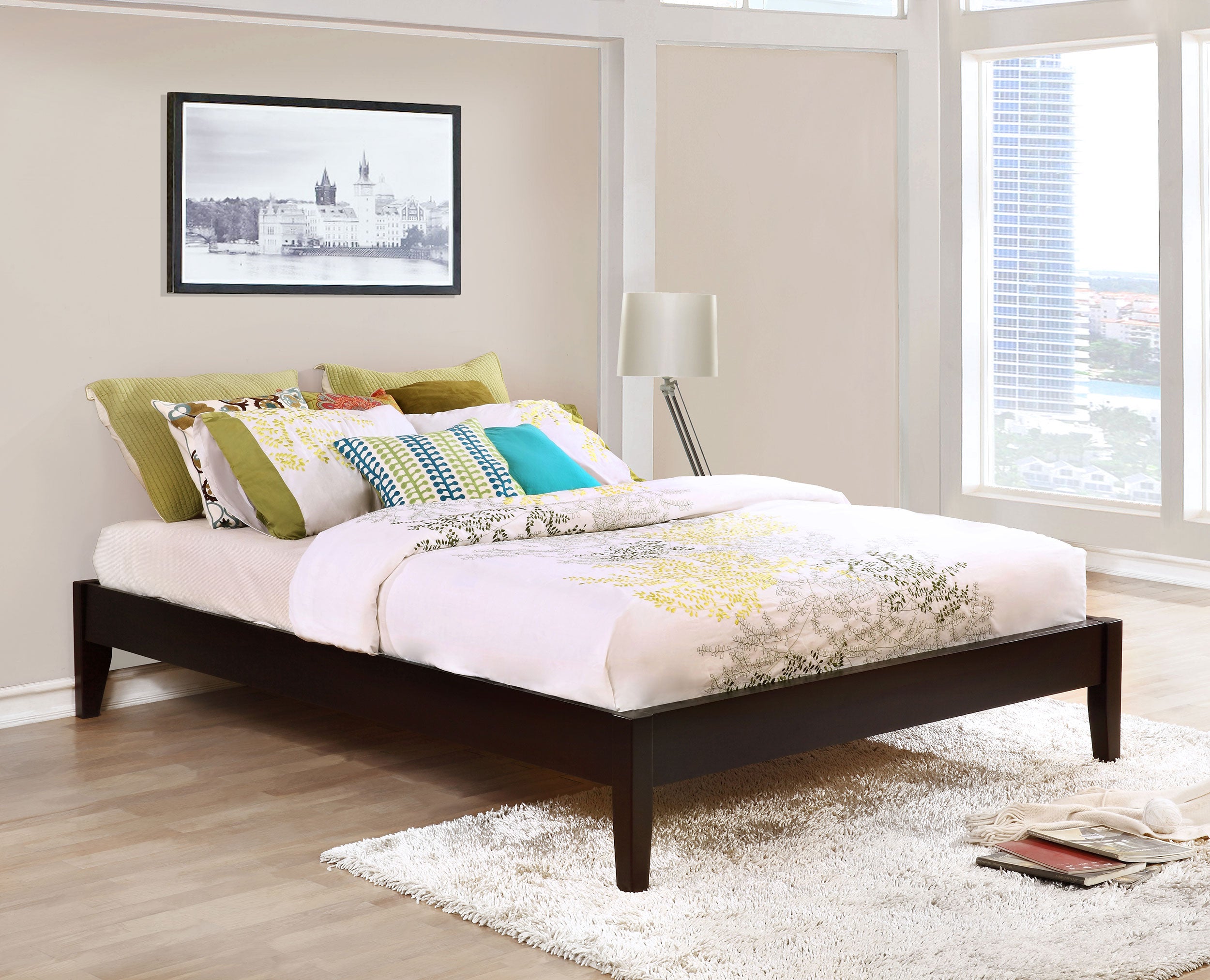 Hounslow Platform Bed Base - Romeo & Juliet Furniture (Warren,MI)
