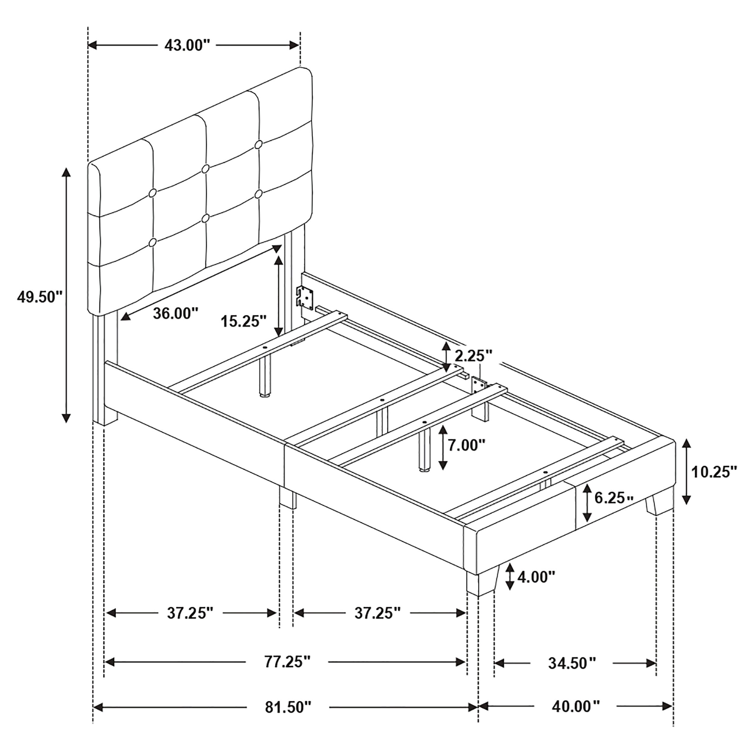 Mapes Panel Bed - Romeo & Juliet Furniture (Warren,MI)