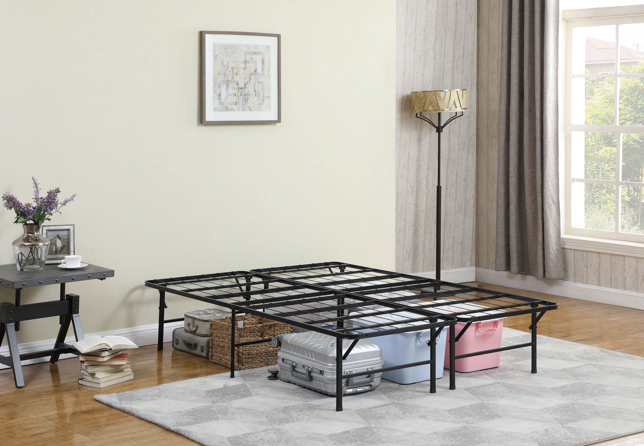 Mabel Foldable Platform Bed Frame