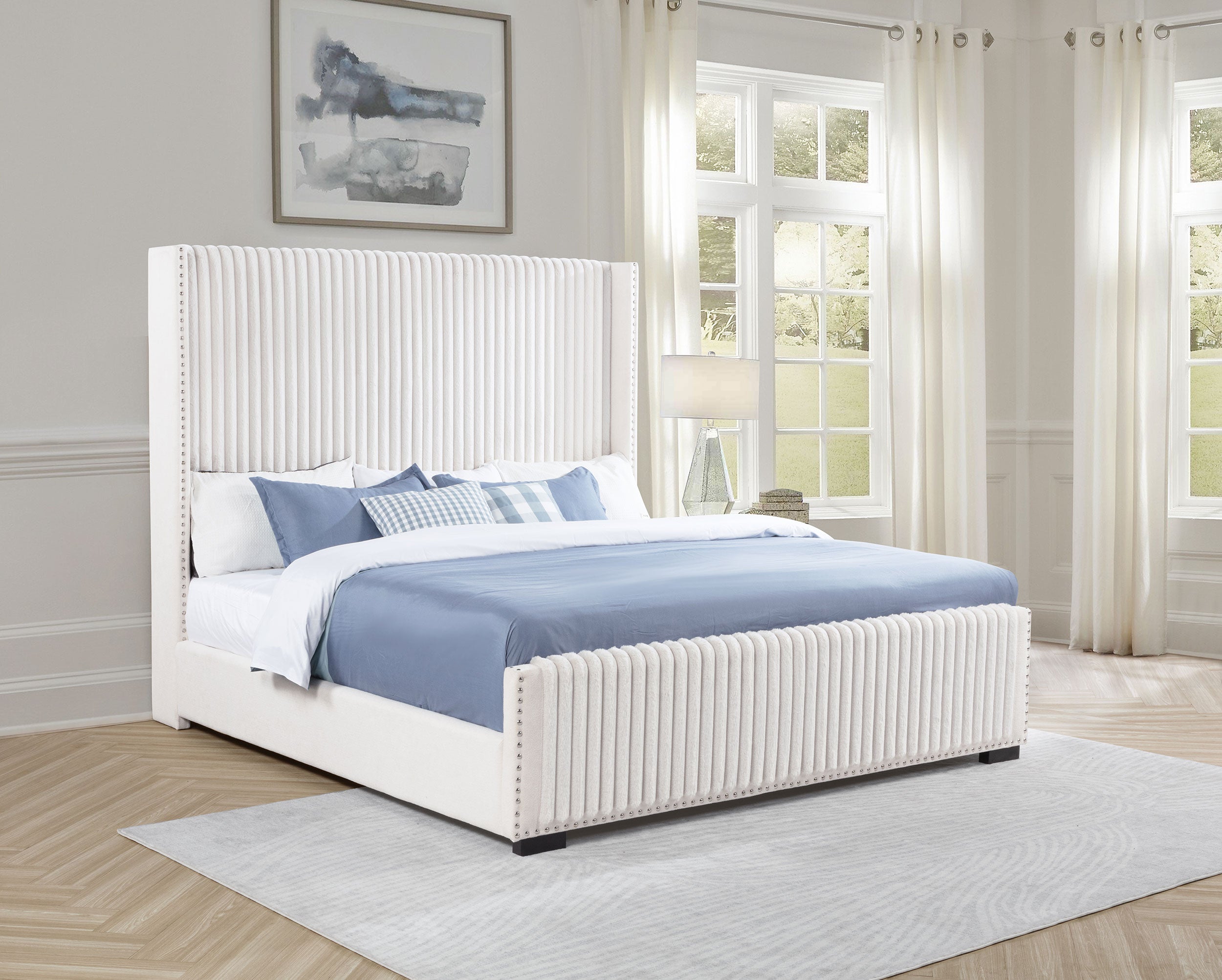 Natasha Wingback Bed