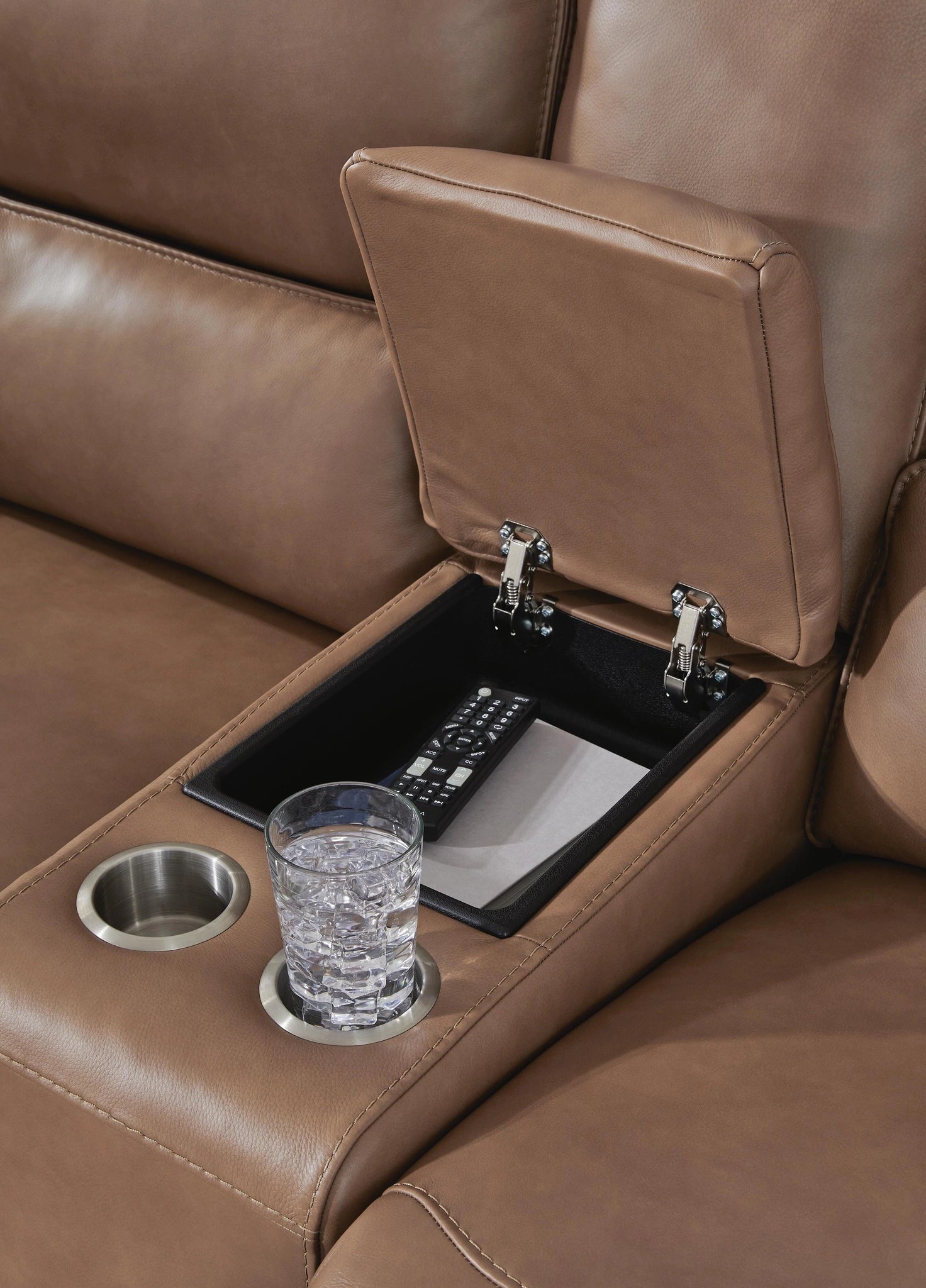 DeepWakes Power Reclining Loveseat with Console