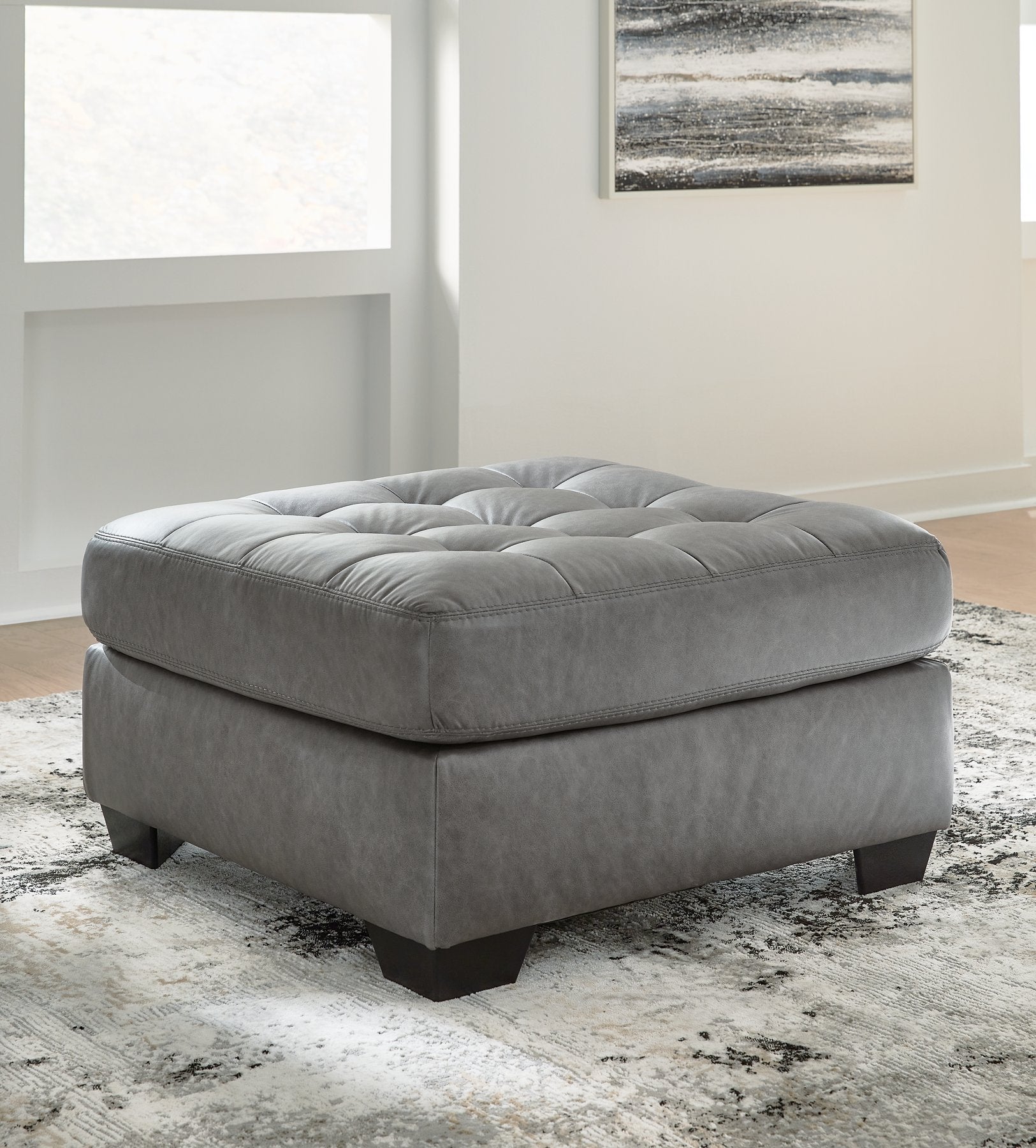 Clairette Court Oversized Accent Ottoman - Romeo & Juliet Furniture (Warren,MI)