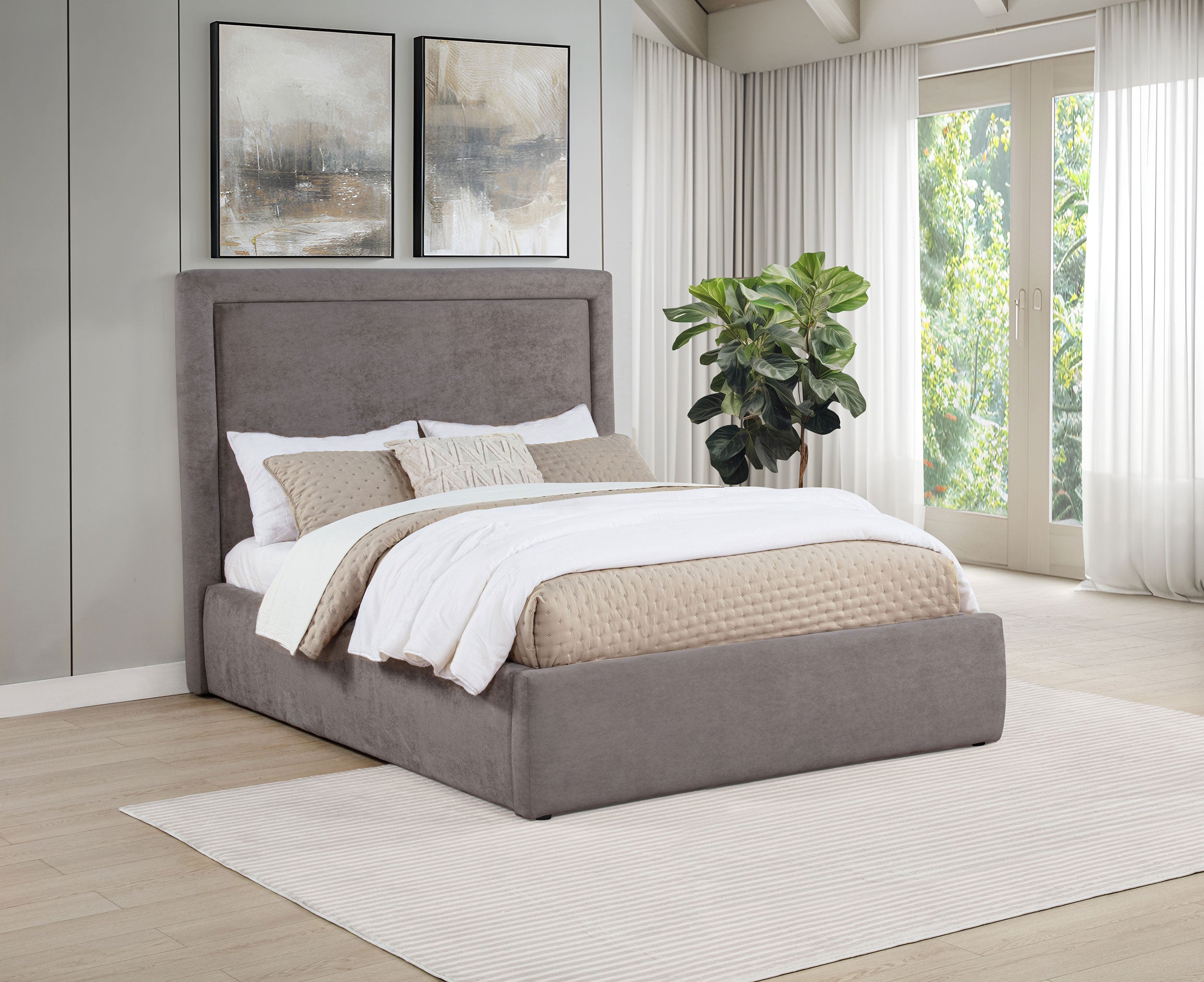 Lawson Panel Platform Bed - Romeo & Juliet Furniture (Warren,MI)