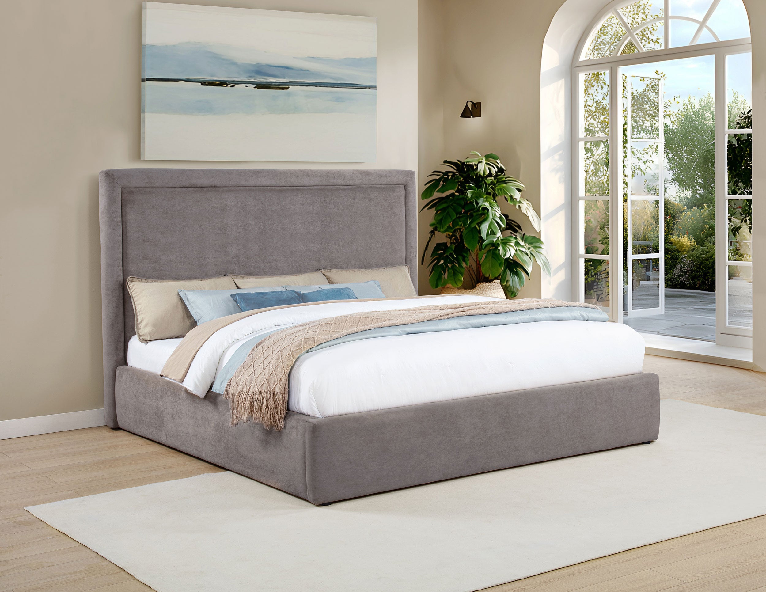 Lawson Panel Platform Bed - Romeo & Juliet Furniture (Warren,MI)