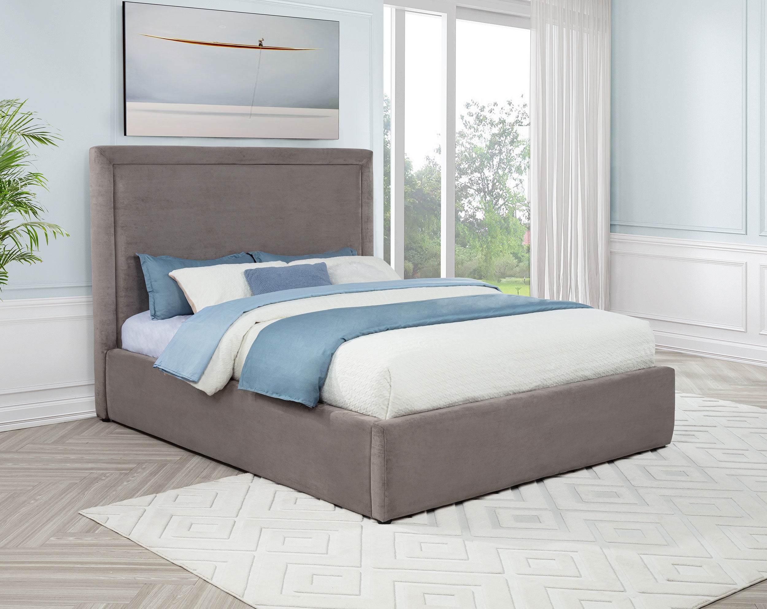 Lawson Panel Platform Bed - Romeo & Juliet Furniture (Warren,MI)