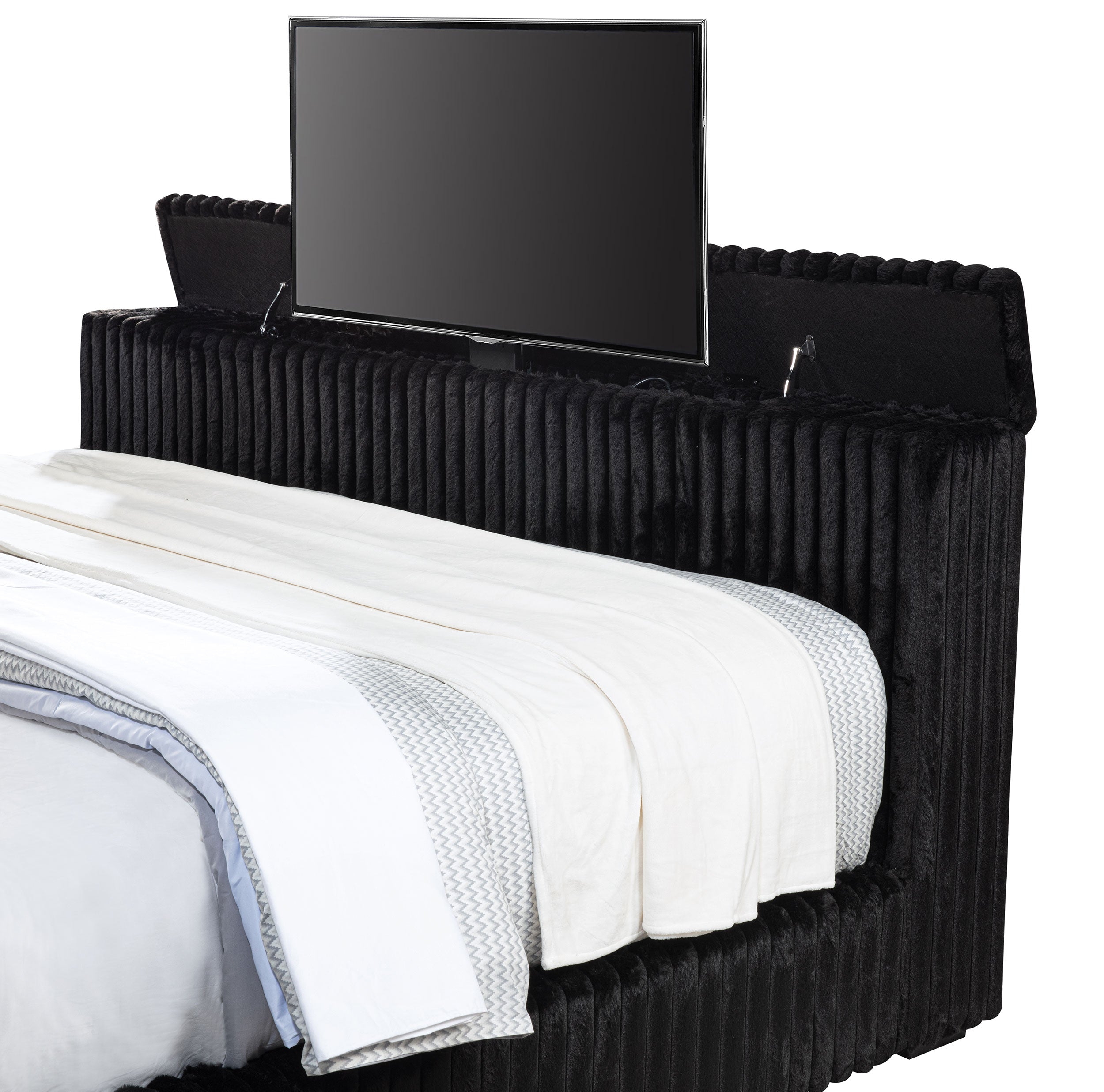 Centergrove Wingback TV Bed