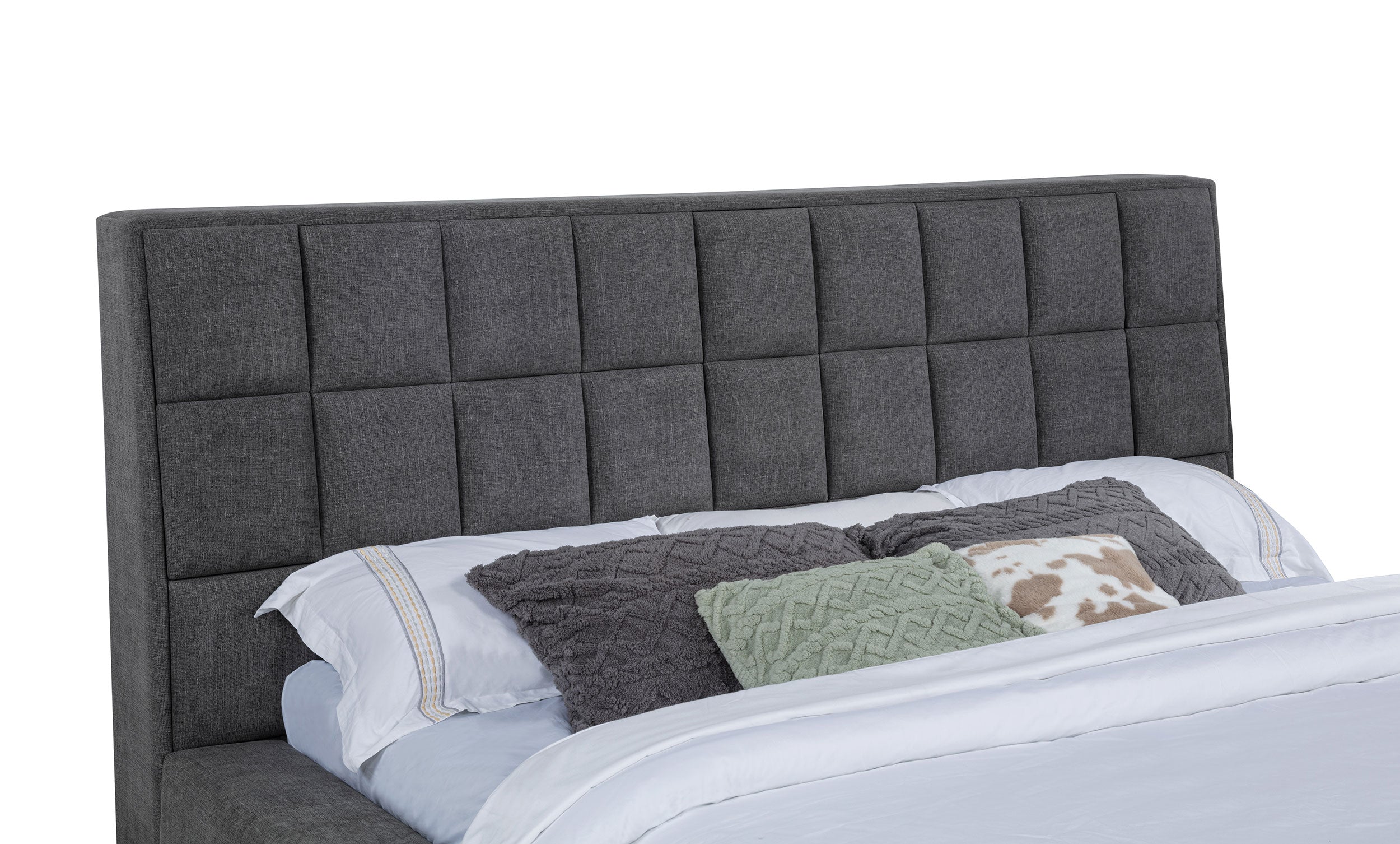 Dreux Panel Platform Bed - Romeo & Juliet Furniture (Warren,MI)