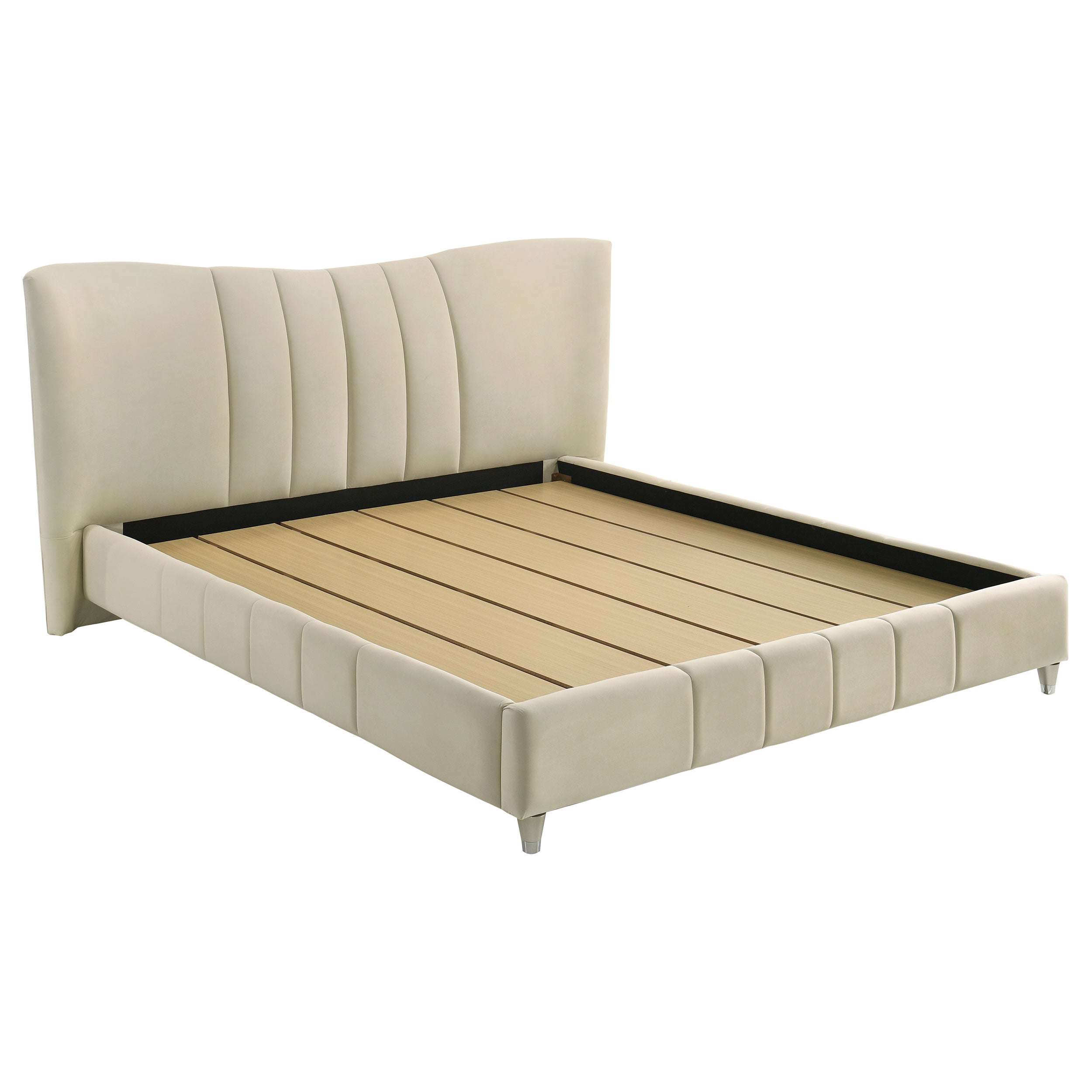 Evelyn Panel Platform Bed - Romeo & Juliet Furniture (Warren,MI)