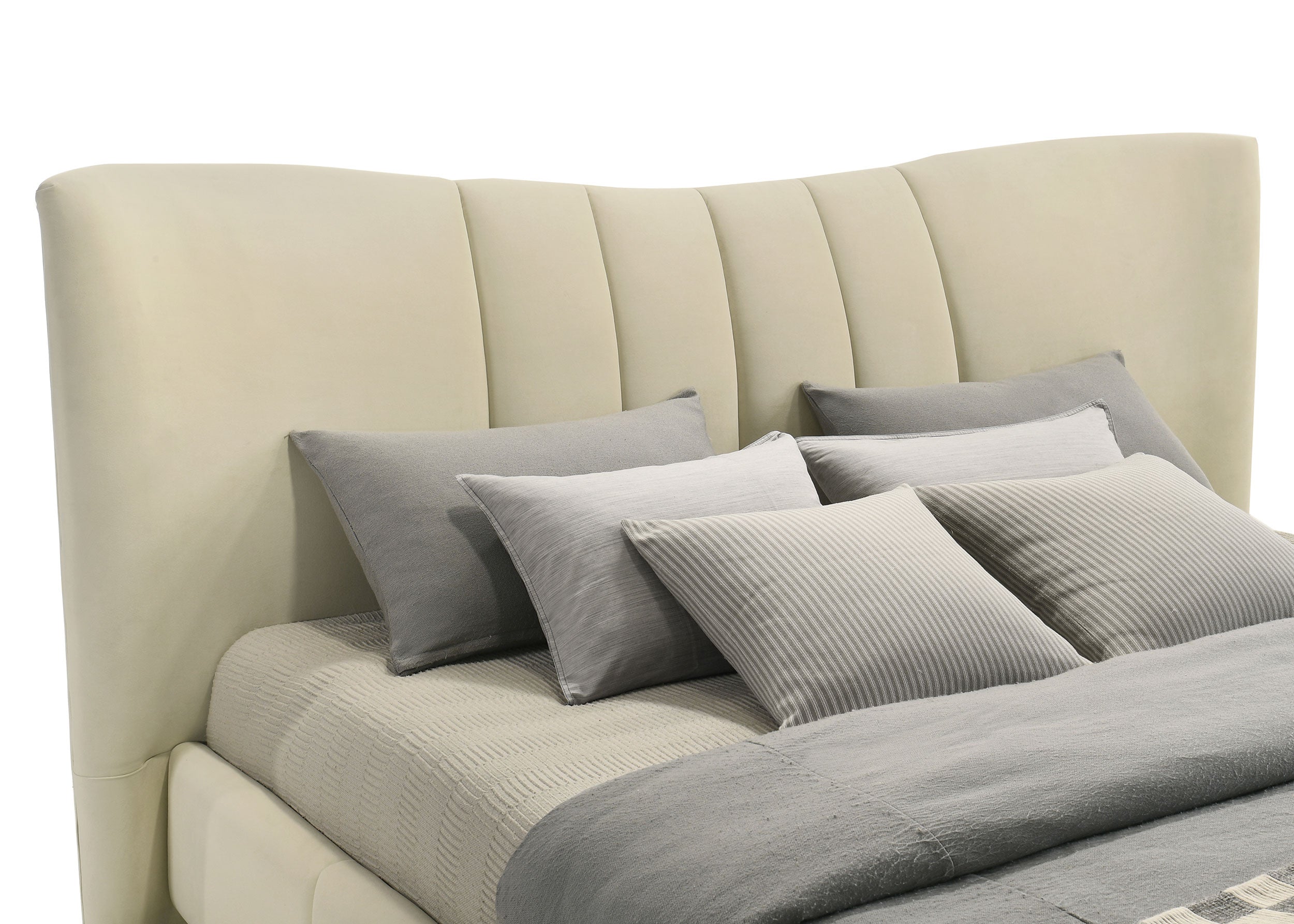 Evelyn Panel Platform Bed