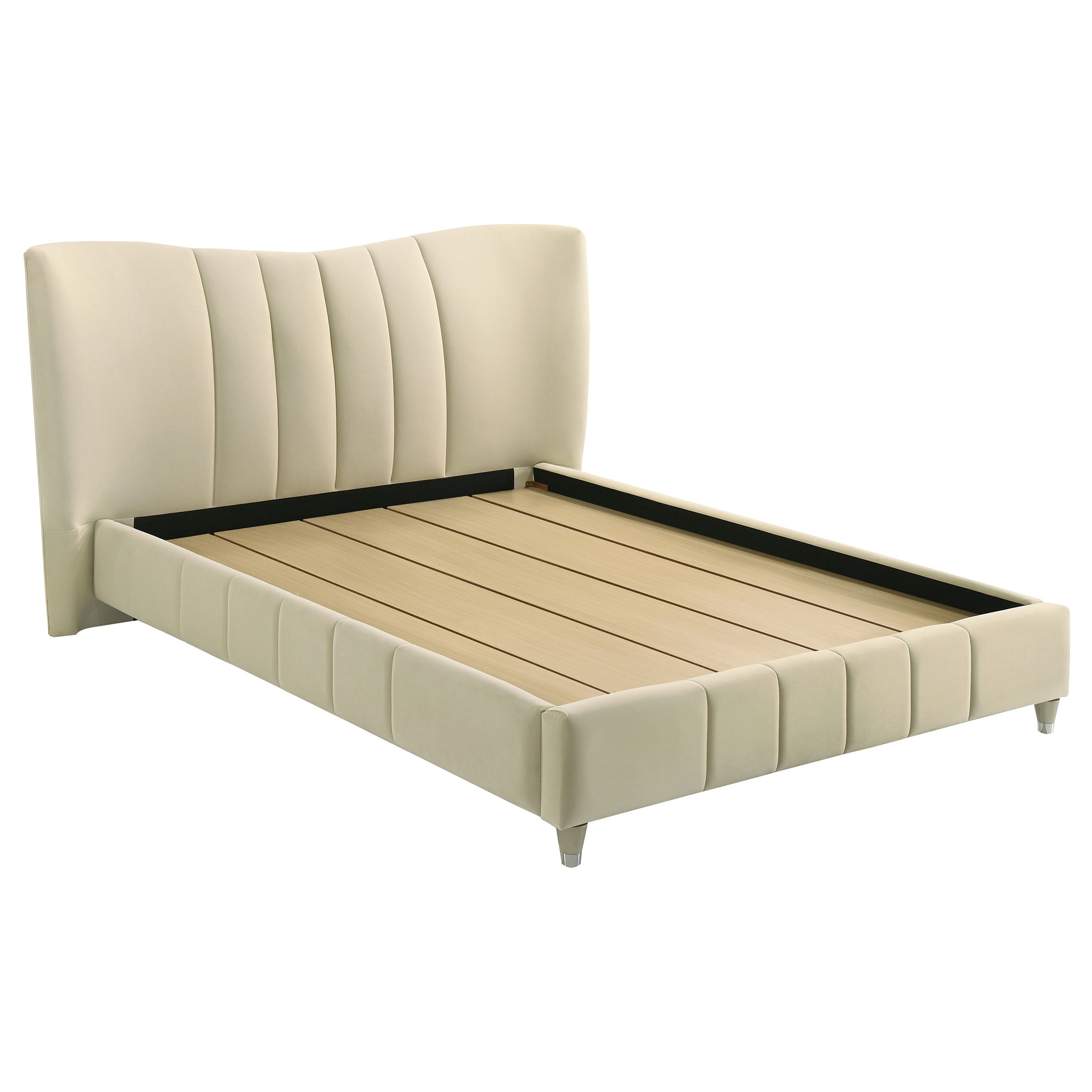 Evelyn Panel Platform Bed - Romeo & Juliet Furniture (Warren,MI)