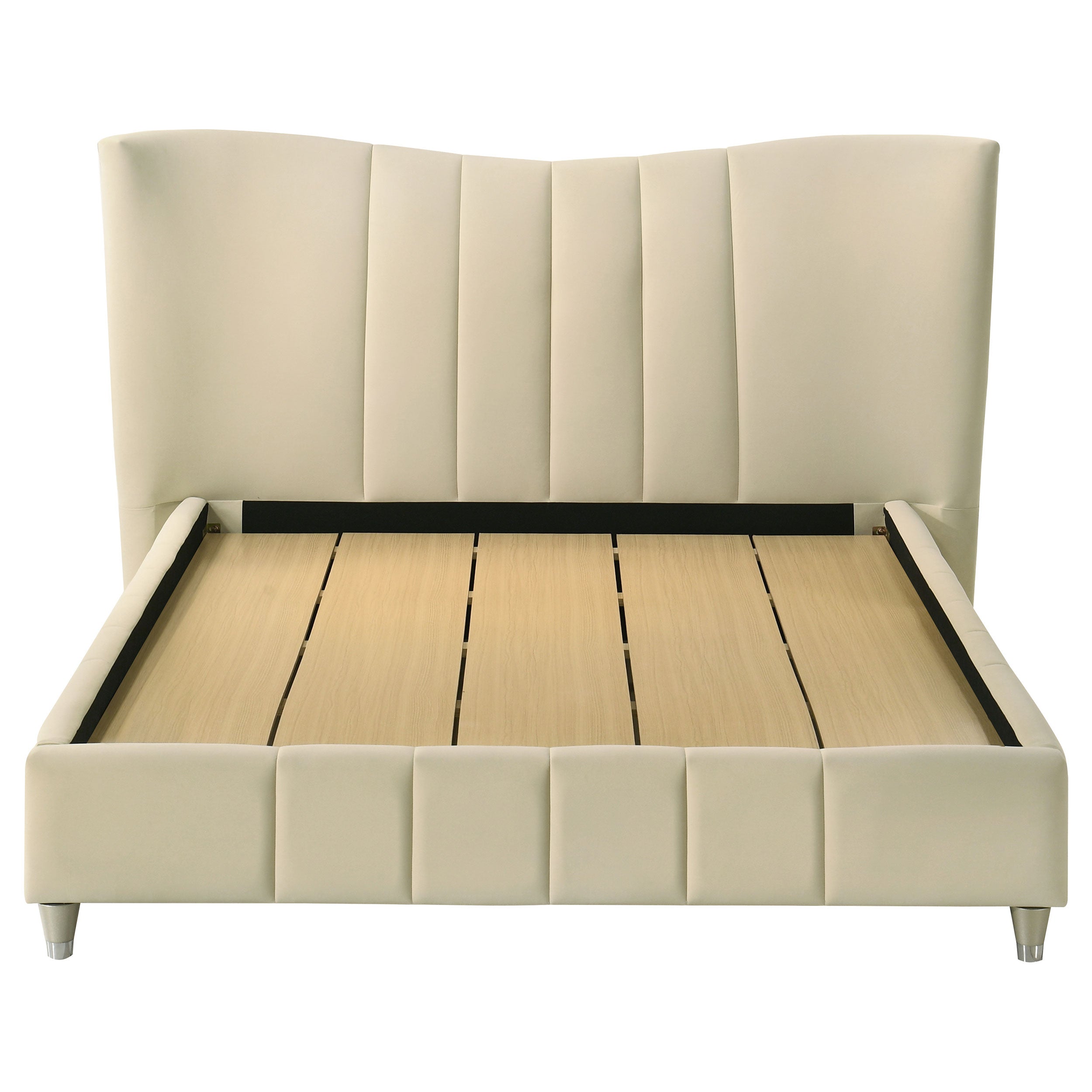 Evelyn Panel Platform Bed - Romeo & Juliet Furniture (Warren,MI)