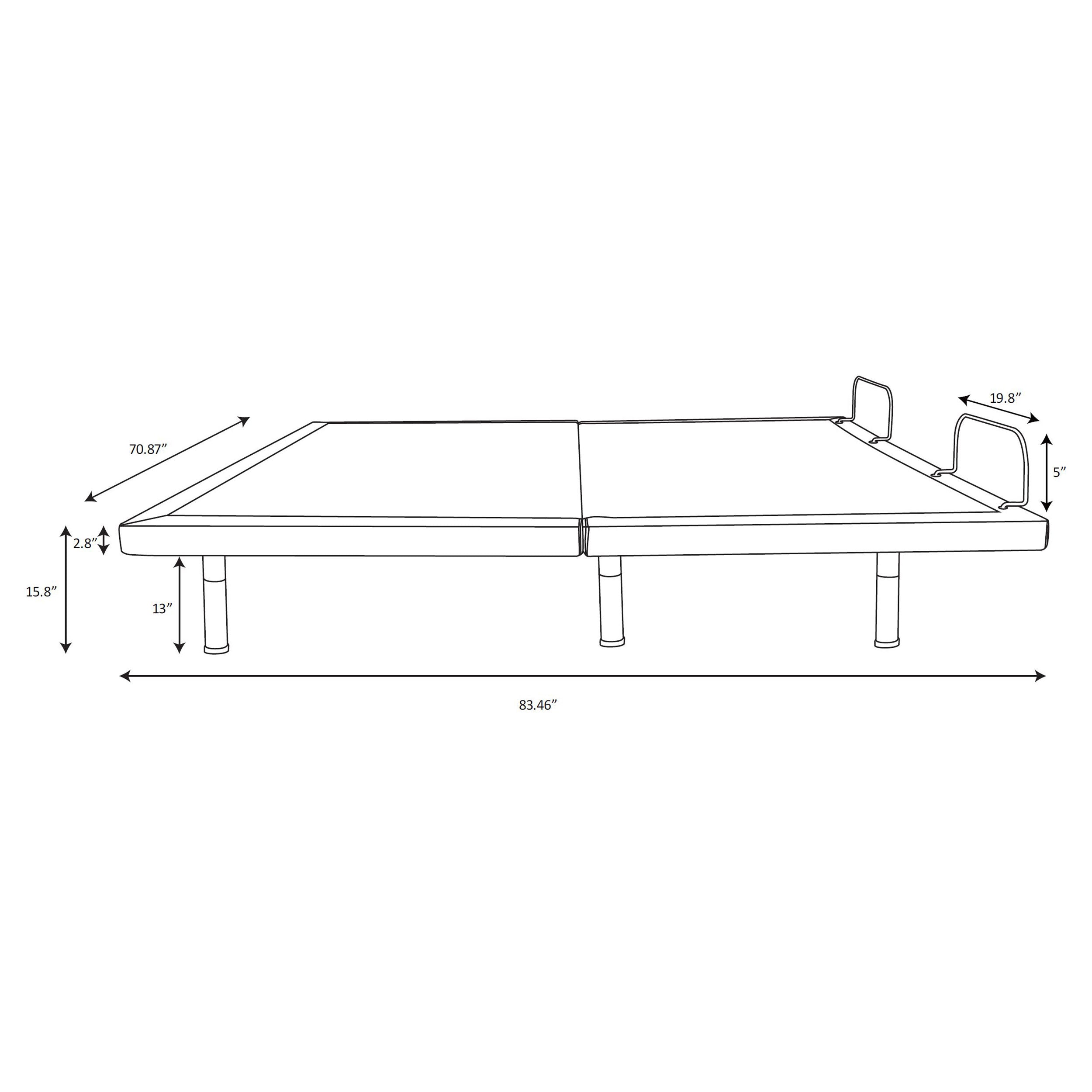 Clara Adjustable Bed Base - Romeo & Juliet Furniture (Warren,MI)