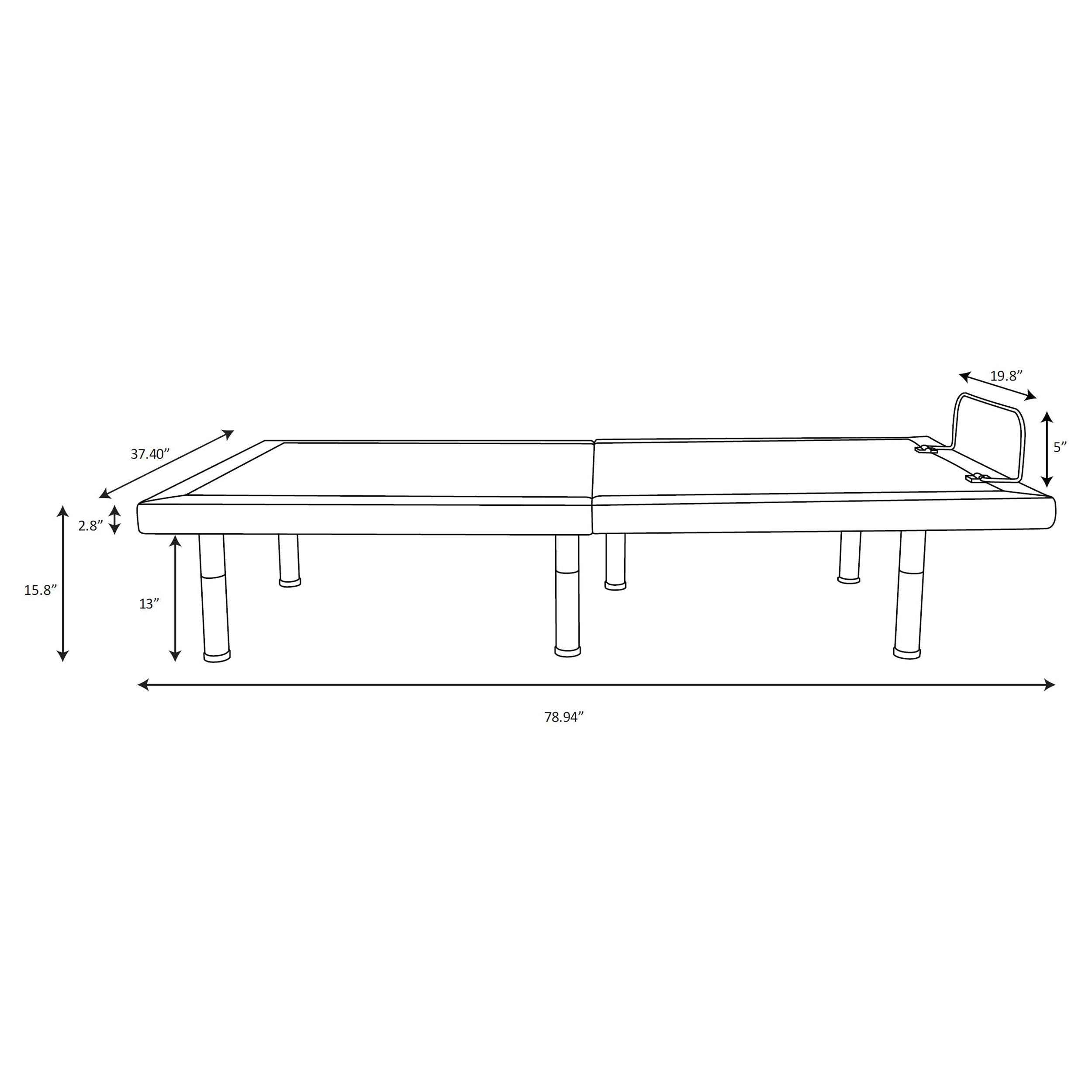 Negan Adjustable Bed Base - Romeo & Juliet Furniture (Warren,MI)