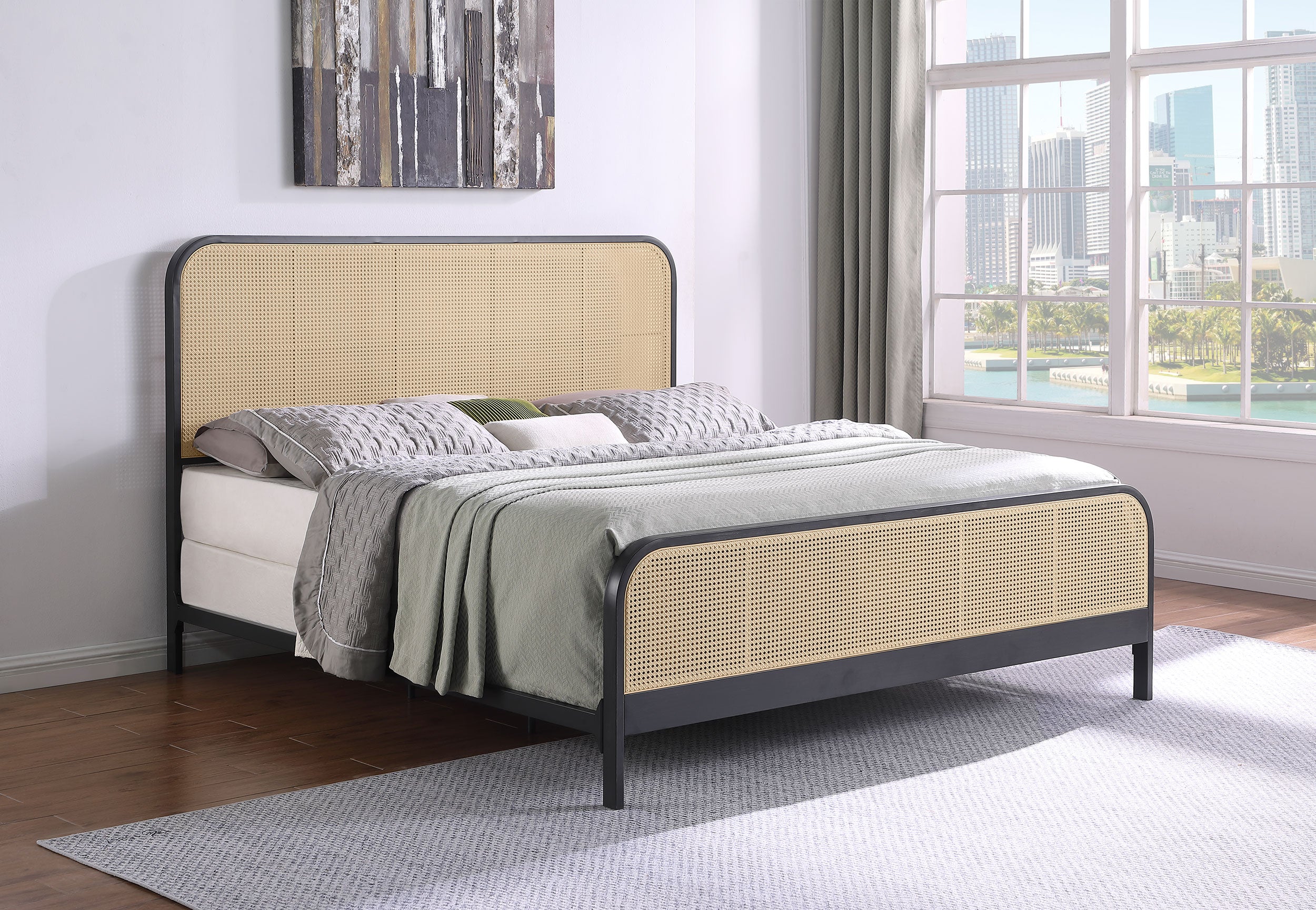 Lanewood Panel Bed - Romeo & Juliet Furniture (Warren,MI)