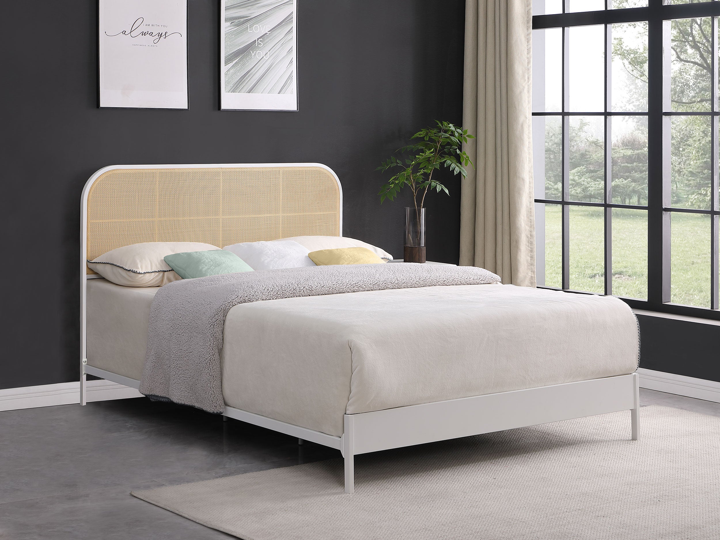 Amherst Panel Bed - Romeo & Juliet Furniture (Warren,MI)