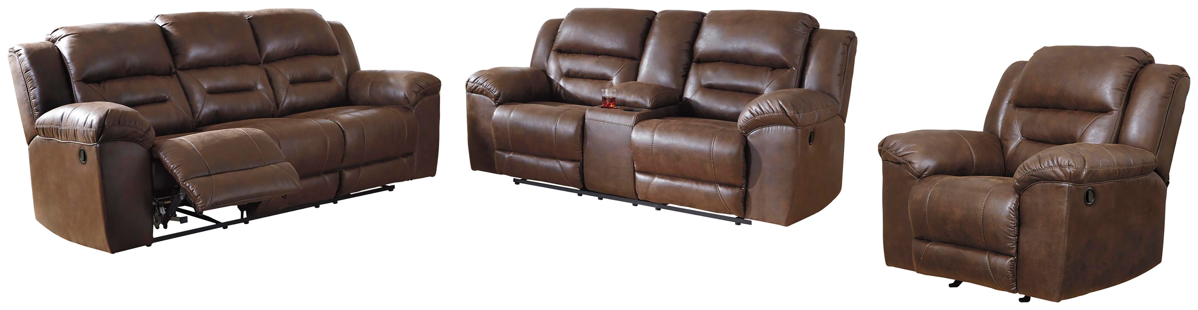 Stoneland Living Room Set - Romeo & Juliet Furniture (Warren,MI)