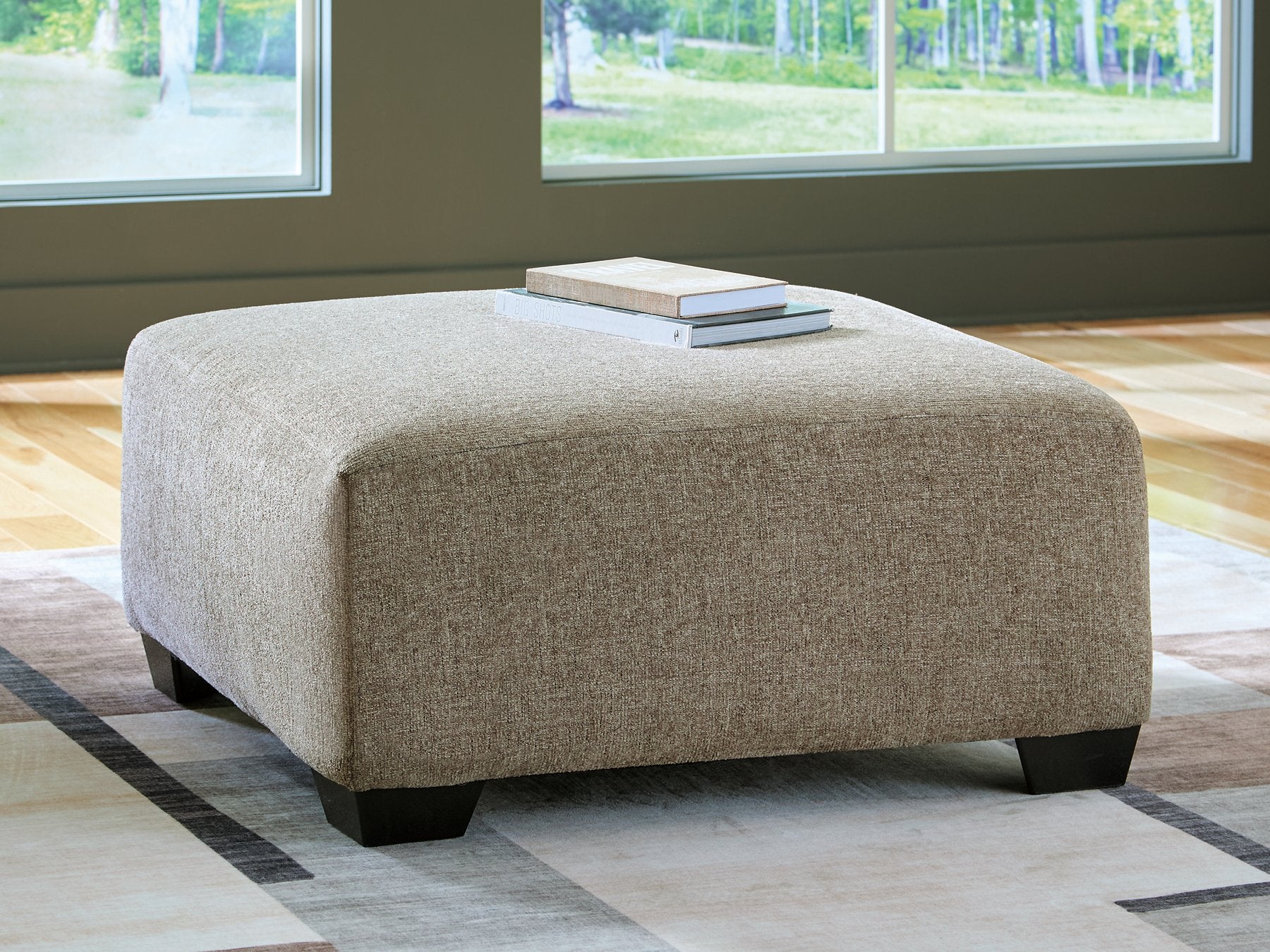 Newellen Oversized Accent Ottoman - Romeo & Juliet Furniture (Warren,MI)