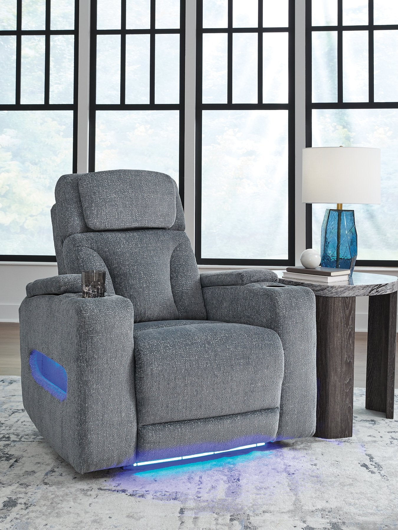 Studio Cave Power Recliner - Romeo & Juliet Furniture (Warren,MI)