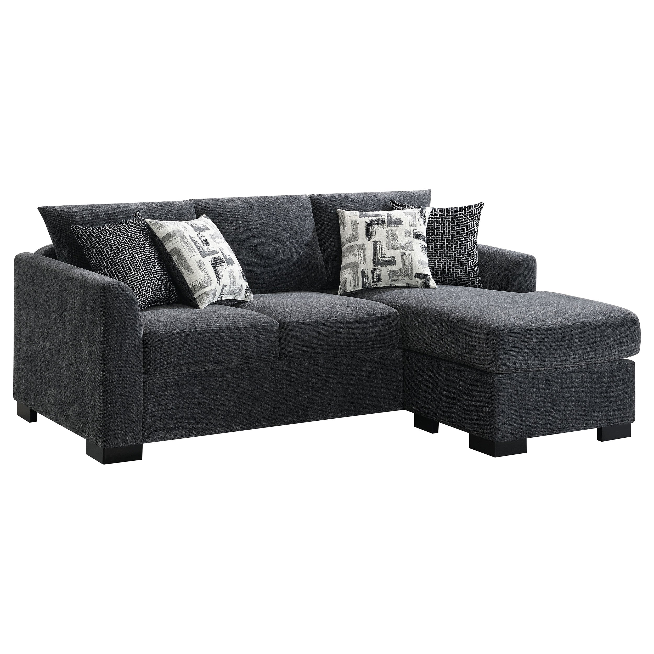 Storey Fold-Out Sleeper Sectional Sofa - Romeo & Juliet Furniture (Warren,MI)