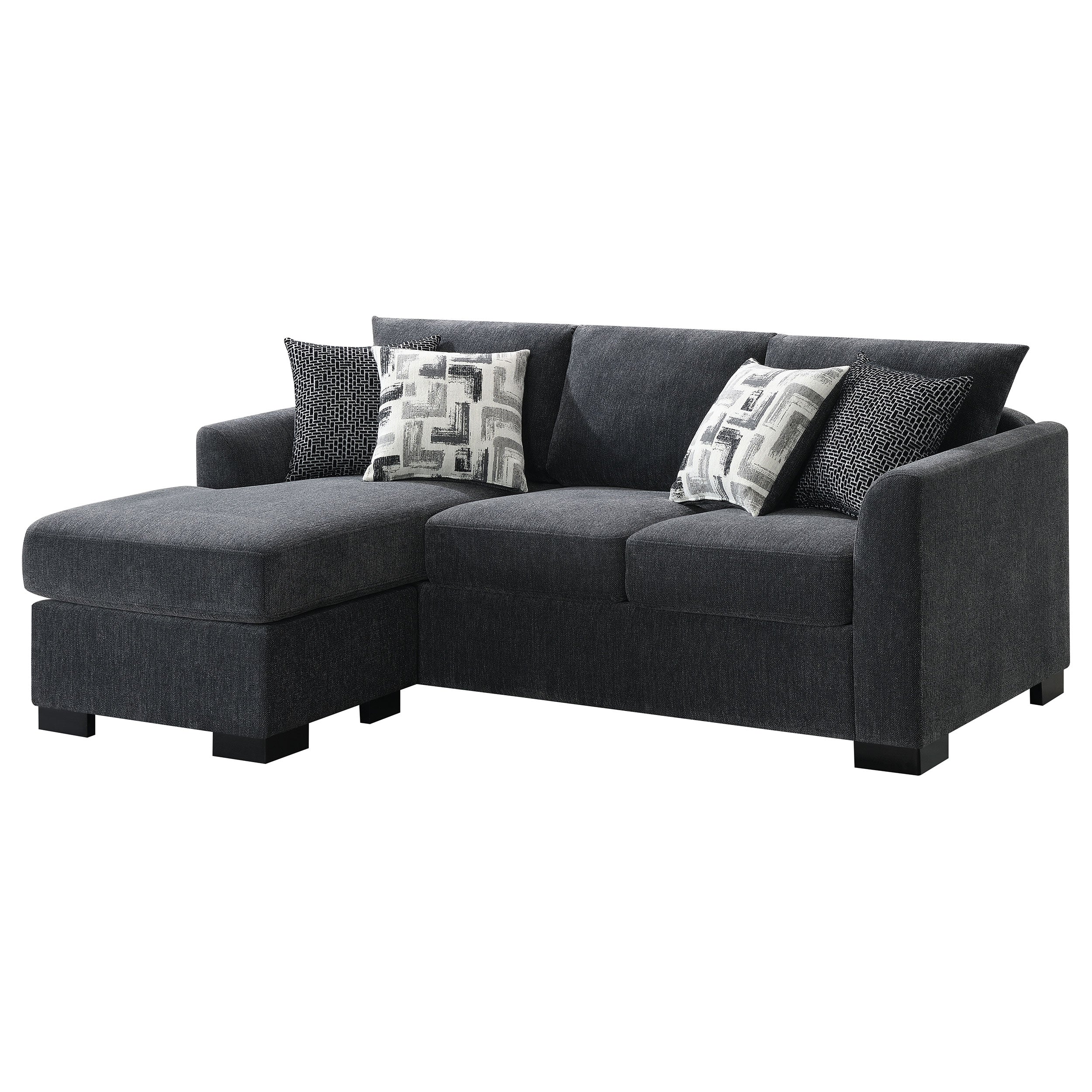 Storey Fold-Out Sleeper Sectional Sofa - Romeo & Juliet Furniture (Warren,MI)